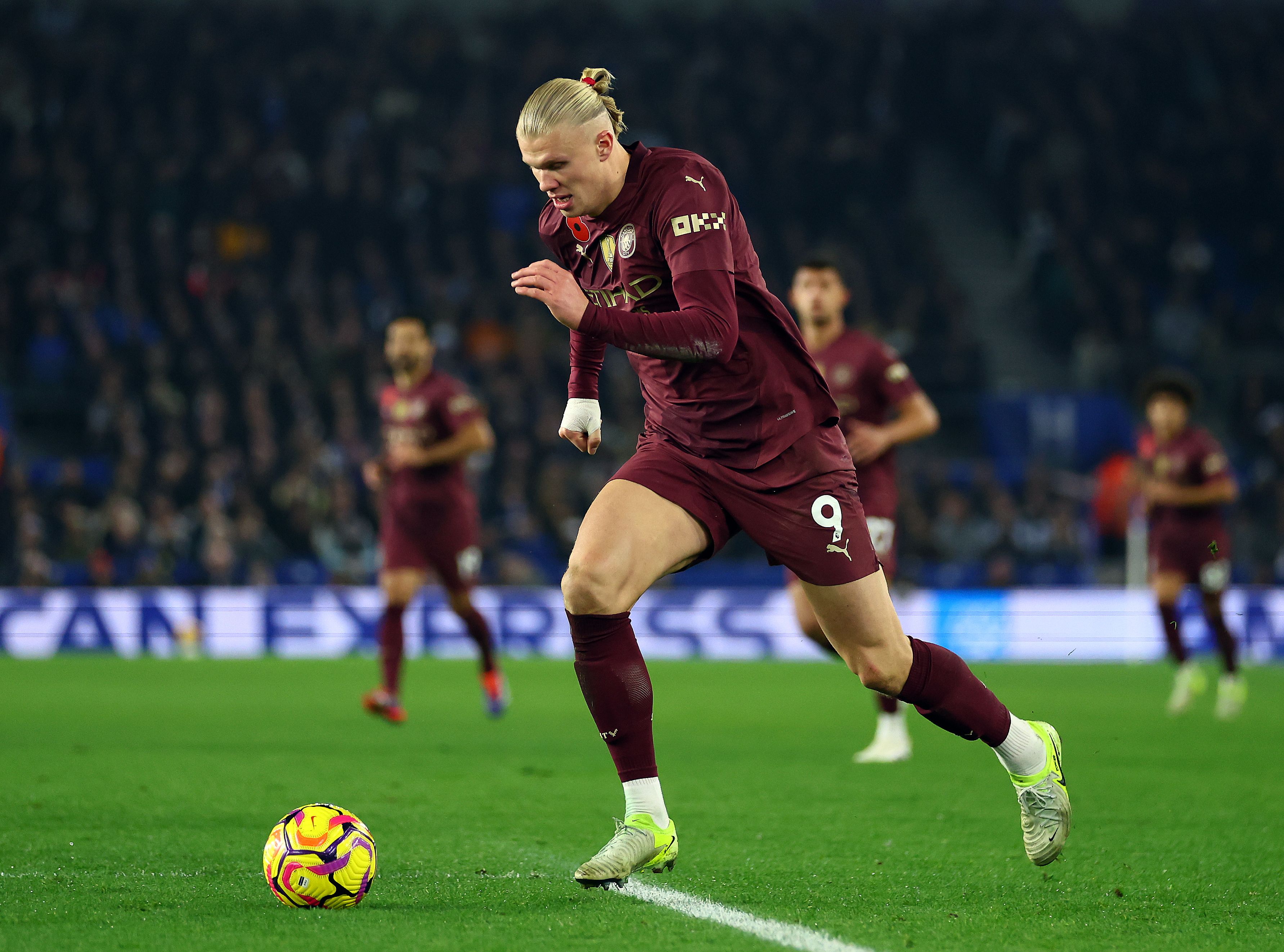 Haaland Manchester City Arsenal Premier League Fulham 5-4