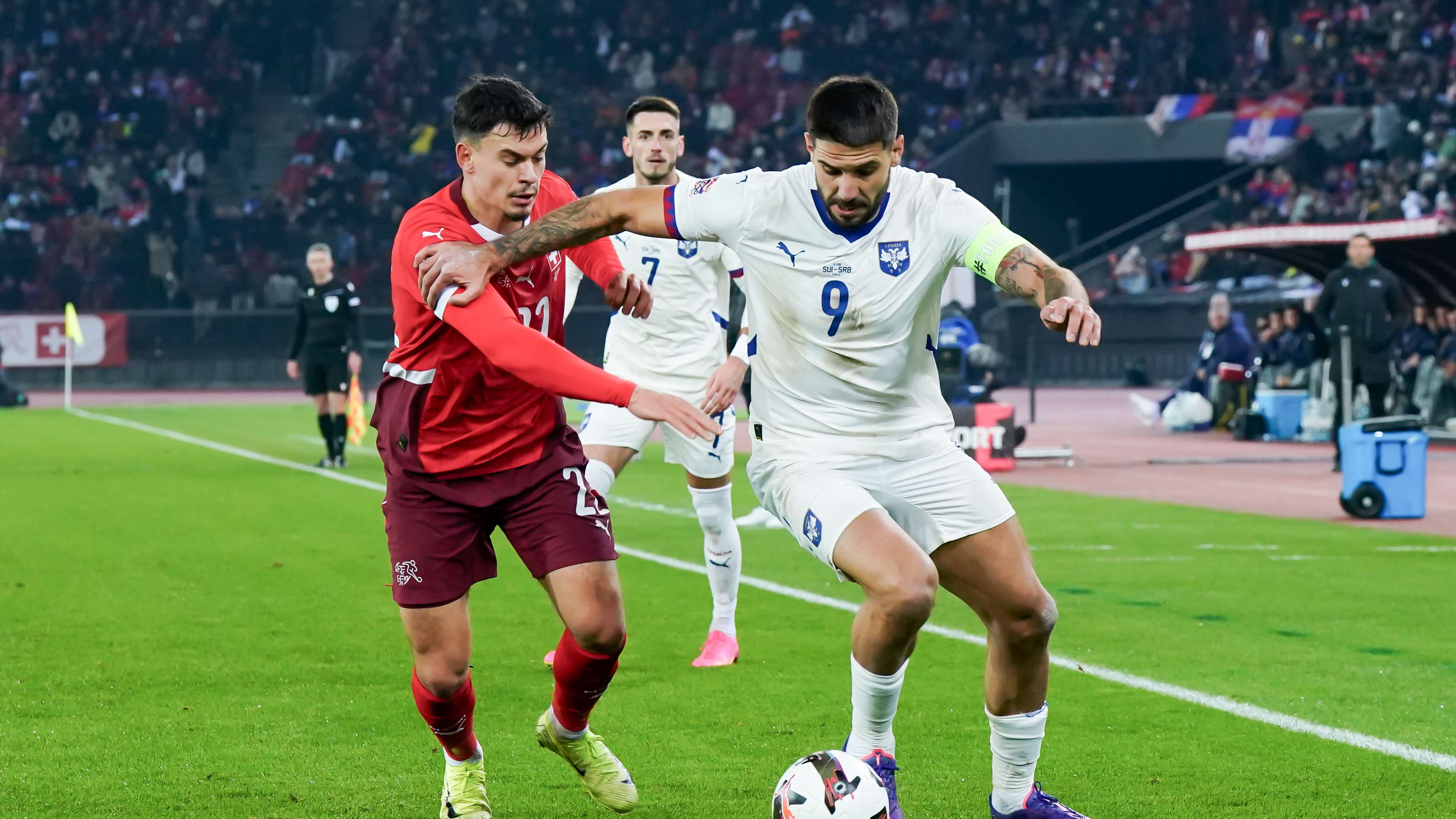 Switzerland v Serbia - UEFA Nations League 2024/25 League A Group A4