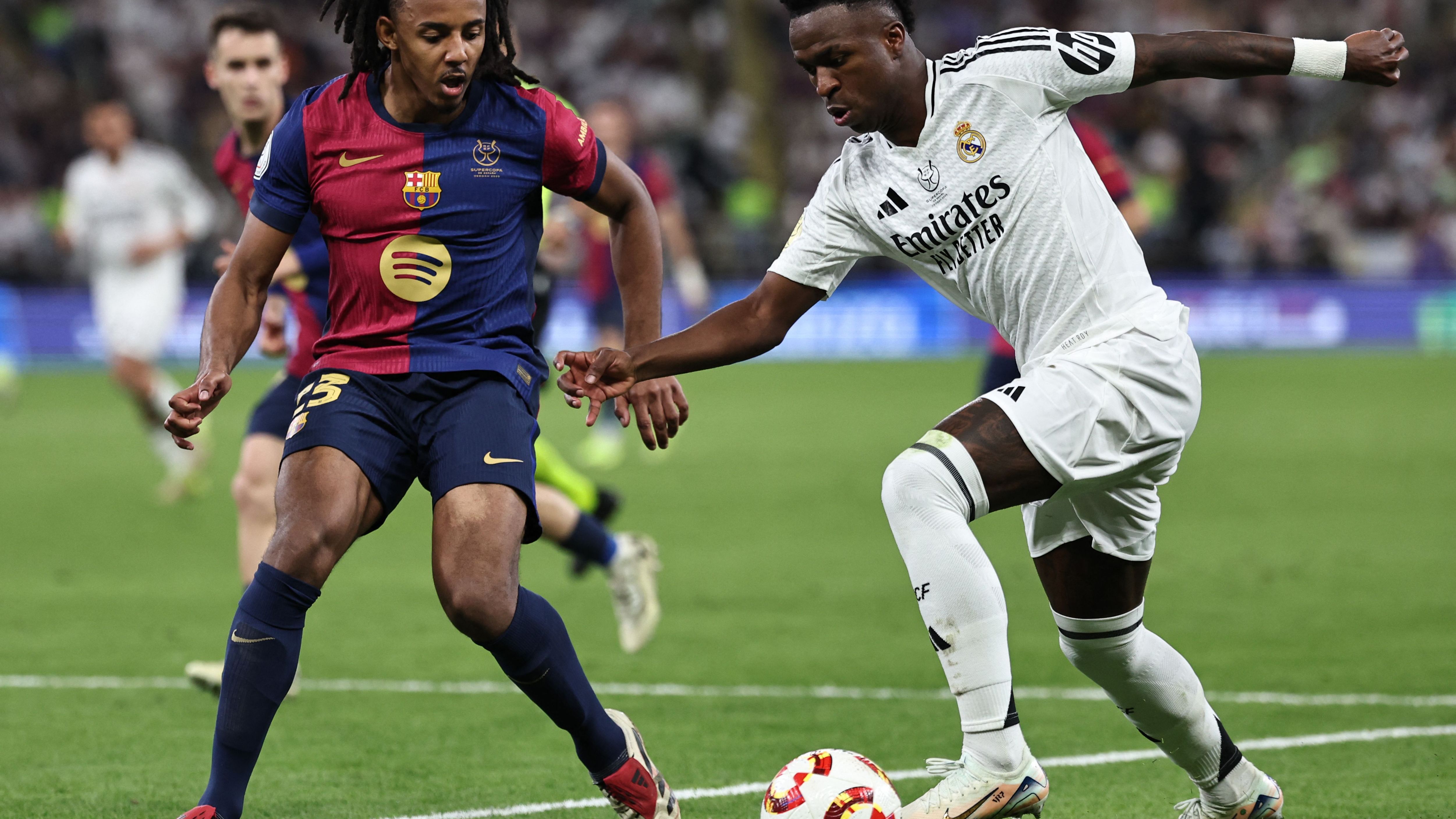 Vinicius Jr et Yamal mènent Real Madrid et Barcelone en finale de la Supercoupe espagnole