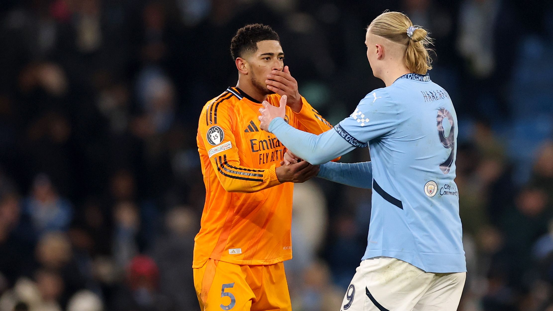 Manchester City v Real Madrid C.F. - UEFA Champions League 2024/25 League Knockout Play-off First Leg
