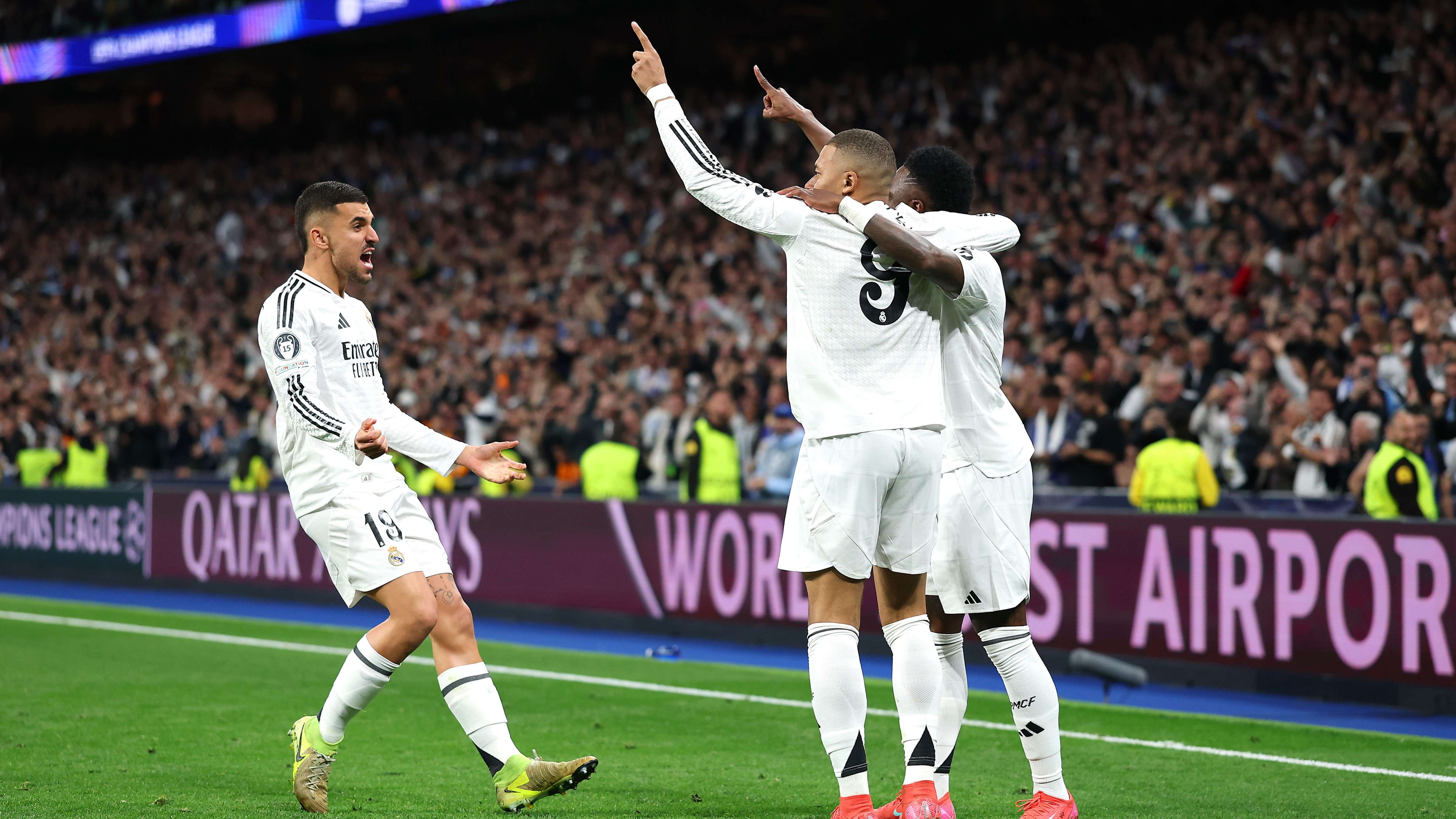 Real Madrid C.F. v Manchester City - UEFA Champions League 2024/25 League Knockout Play-off Second Leg