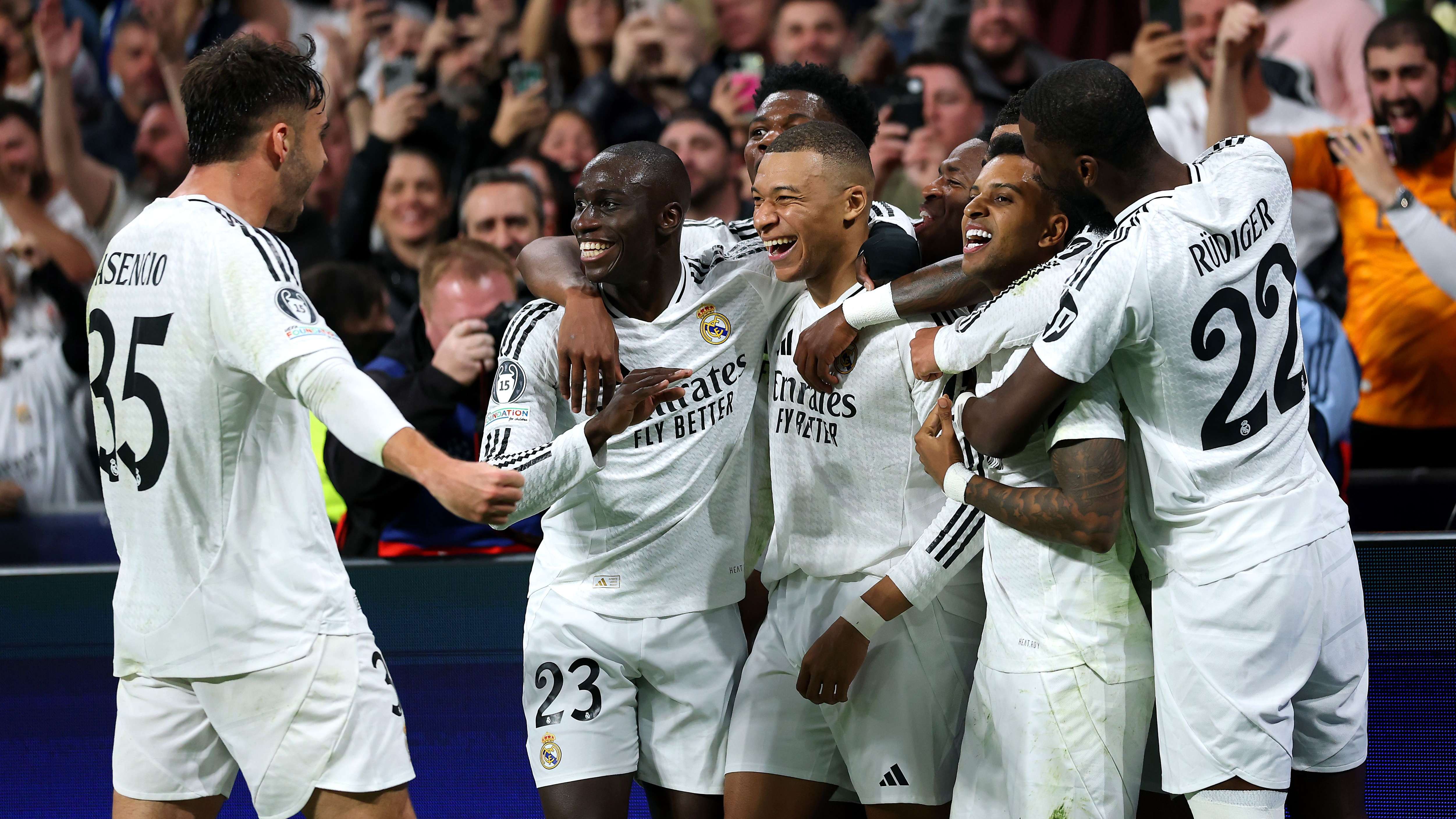 Real Madrid C.F. v Manchester City - UEFA Champions League 2024/25 League Knockout Play-off Second Leg