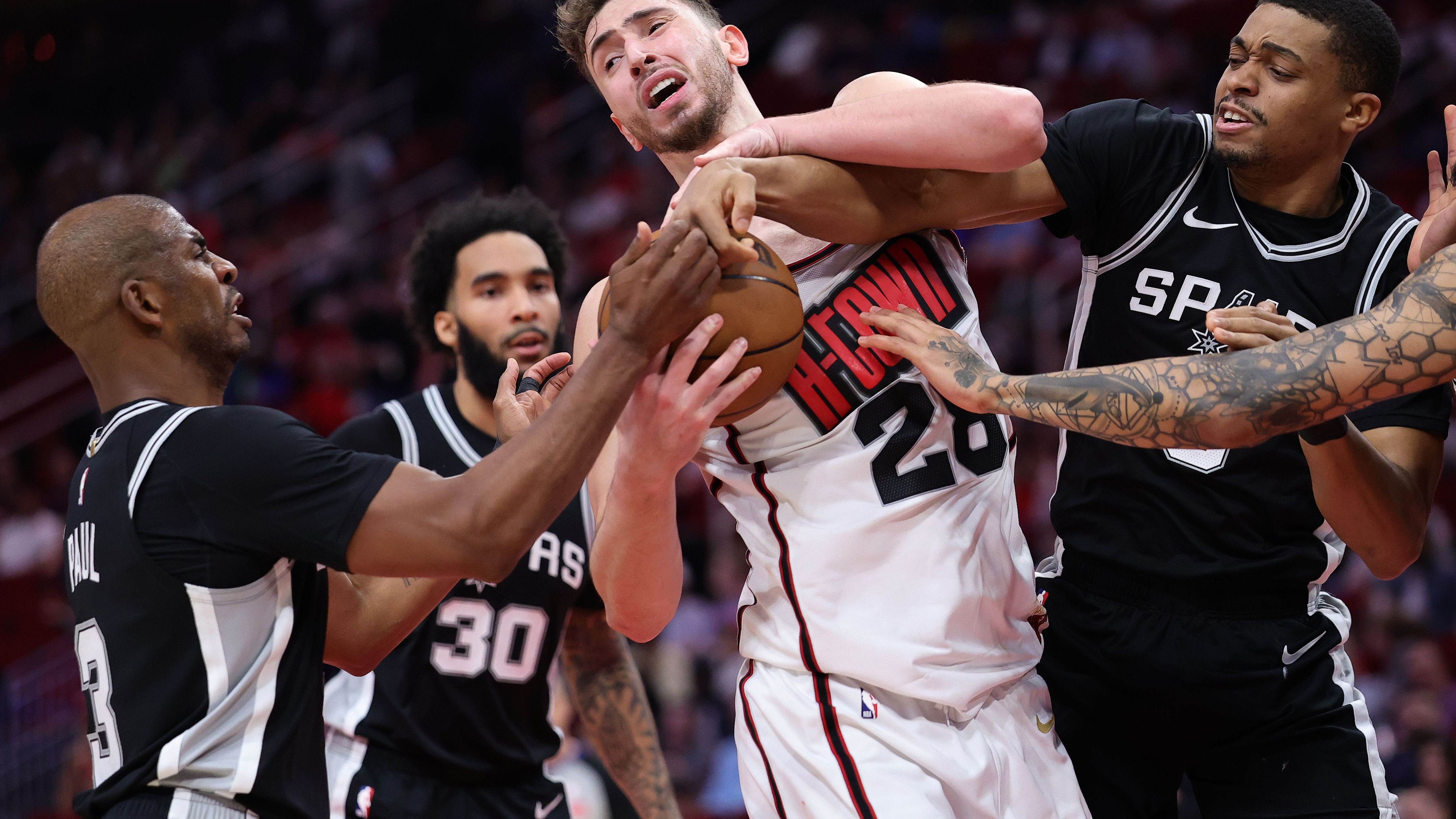 San Antonio Spurs v Houston Rockets