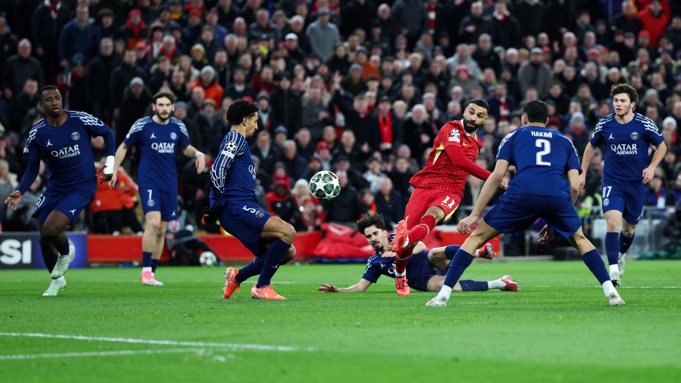موعد مباراة باريس سان جيرمان وليفربول في ذهاب ربع نهائي دوري أبطال أوروبا 2025-2026 .. والقنوات الناقلة