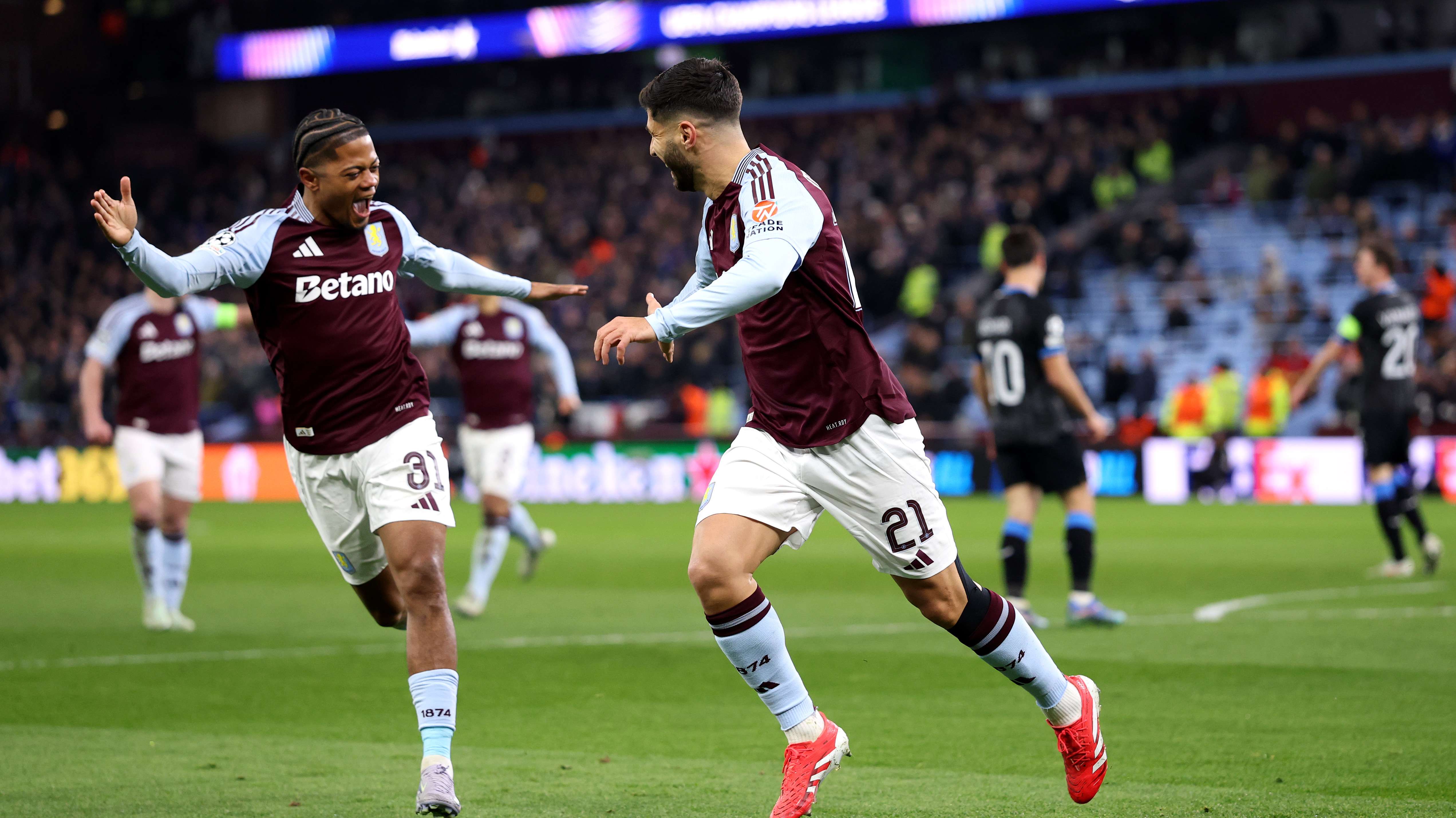 Aston Villa FC v Club Brugge KV - UEFA Champions League 2024/25 Round of 16 Second Leg