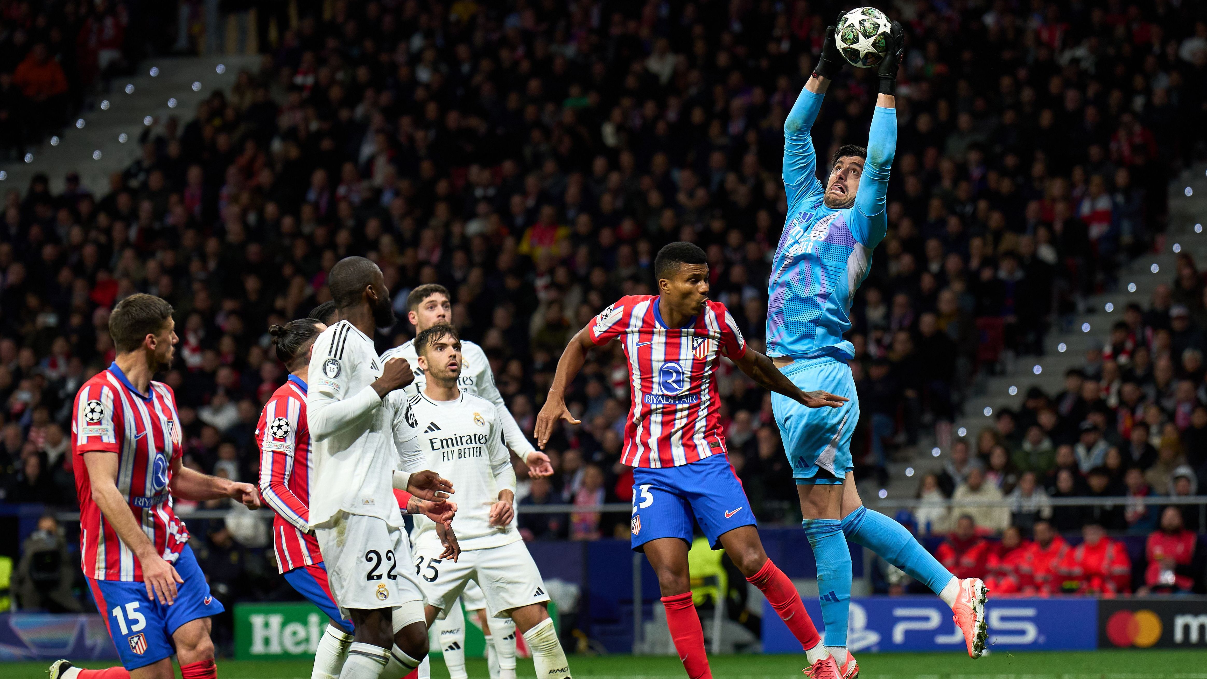 Atletico de Madrid v Real Madrid C.F. - UEFA Champions League 2024/25 Round of 16 Second Leg