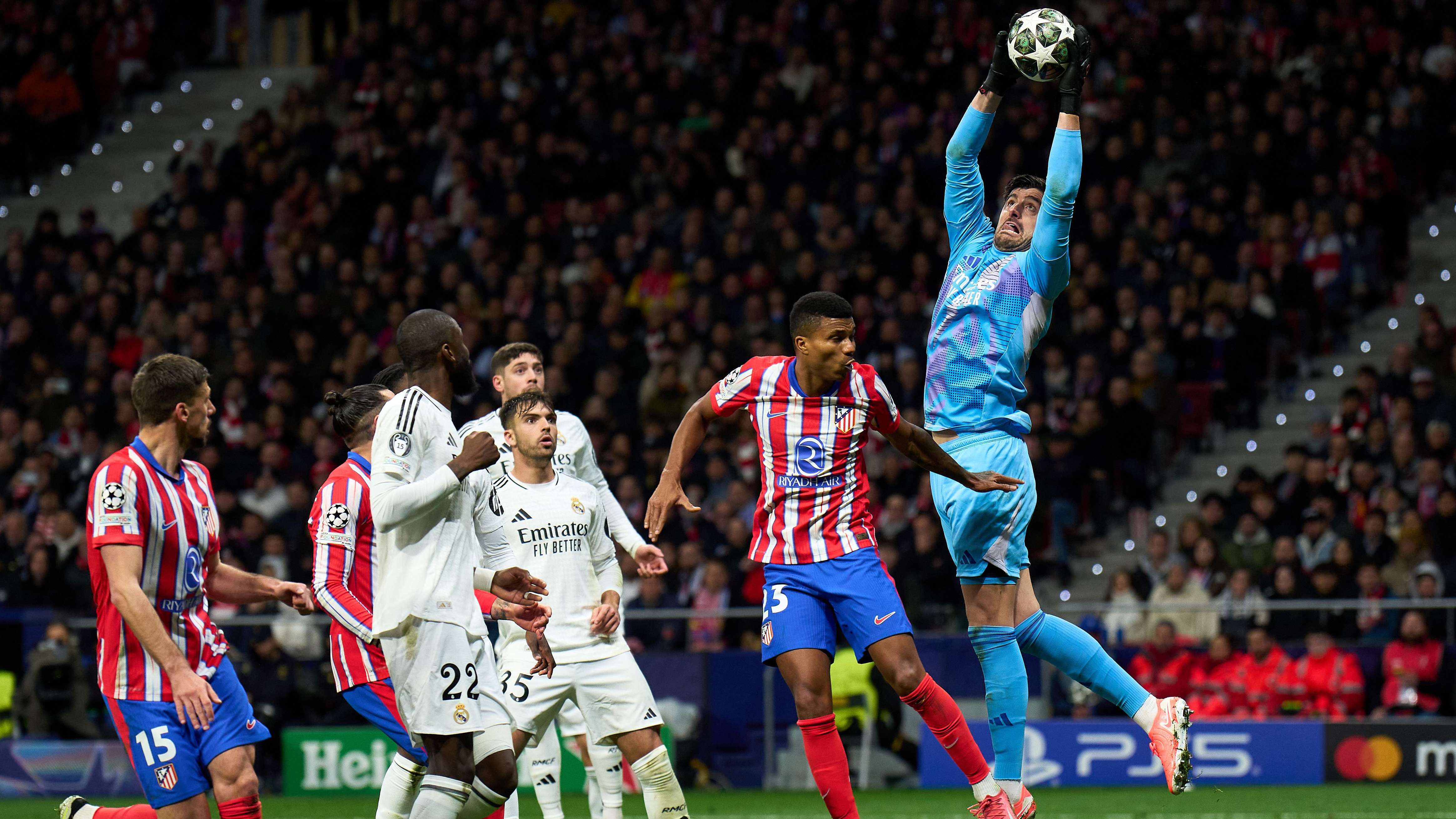 Atletico de Madrid v Real Madrid C.F. - UEFA Champions League 2024/25 Round of 16 Second Leg