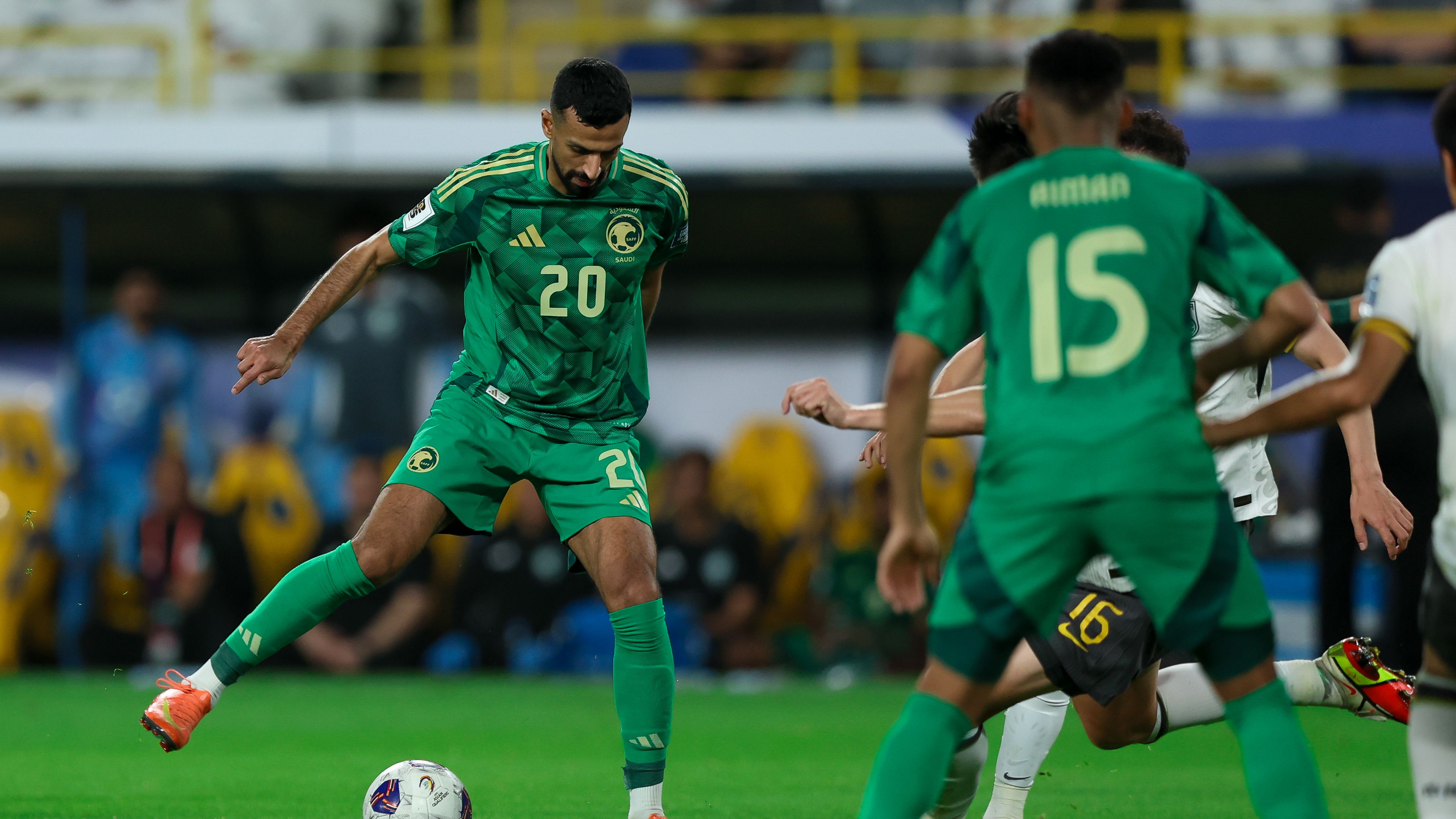 بالفيديو.. مهاجم سعودي يسجل أول أهدافه مع المنتخب بعمر 33 عامًا