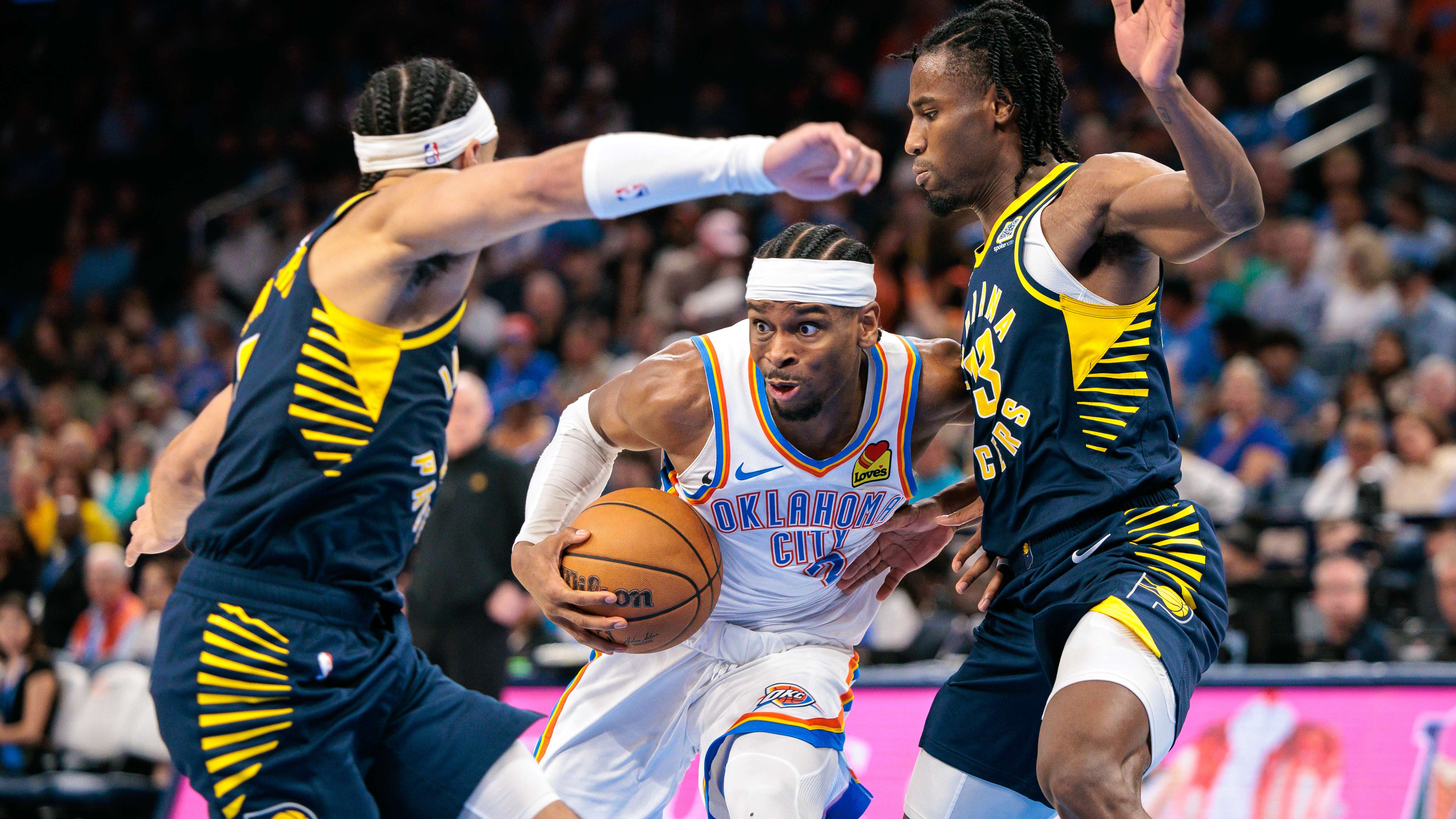 Indiana Pacers v Oklahoma City Thunder