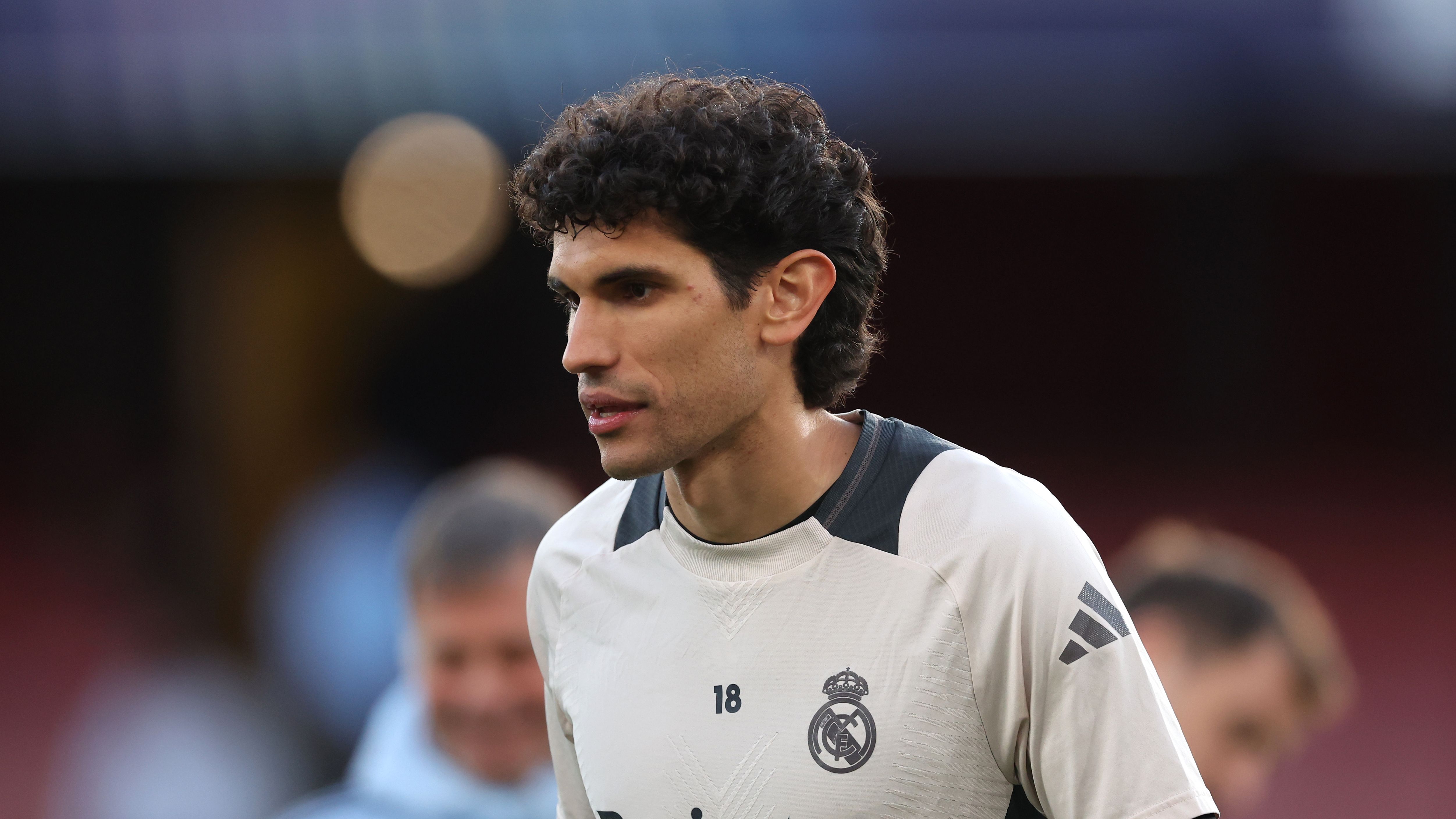 Real Madrid C.F. Training Session And Press Conference - UEFA Champions League 2024/25 Quarter Final First Leg