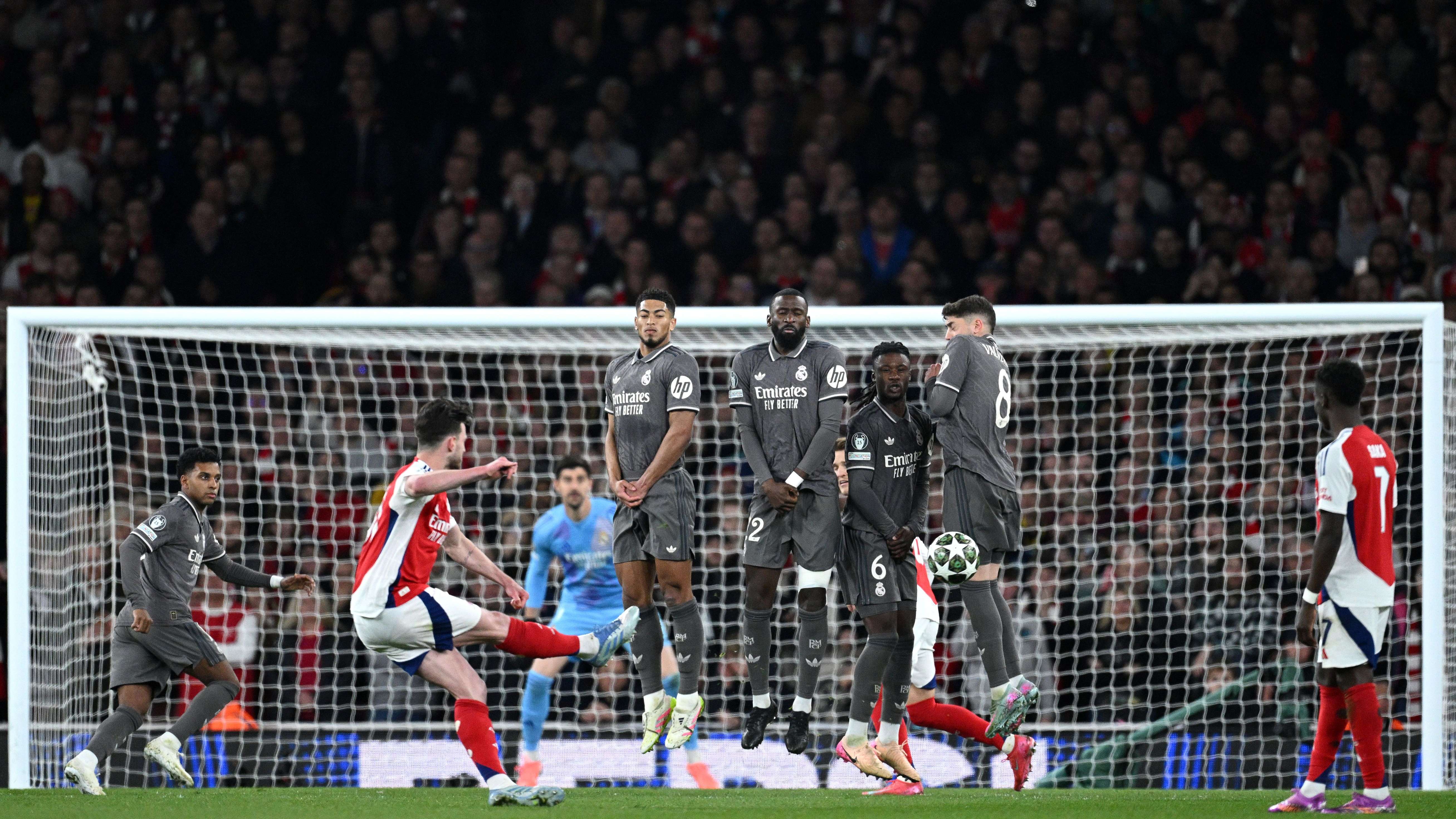 Arsenal FC v Real Madrid C.F. - UEFA Champions League 2024/25 Quarter Final First Leg