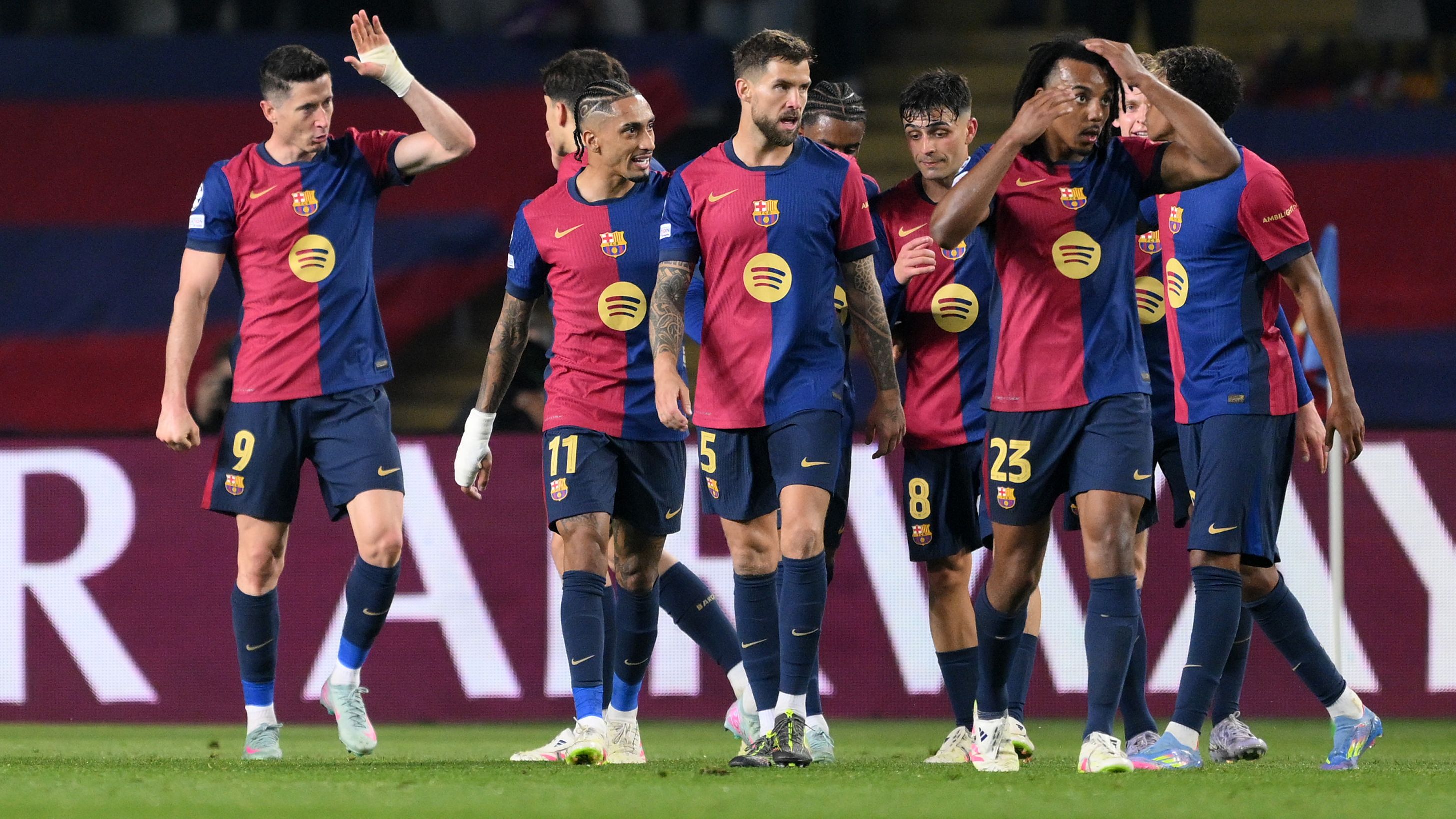 FC Barcelona v Borussia Dortmund - UEFA Champions League 2024/25 Quarter Final First Leg