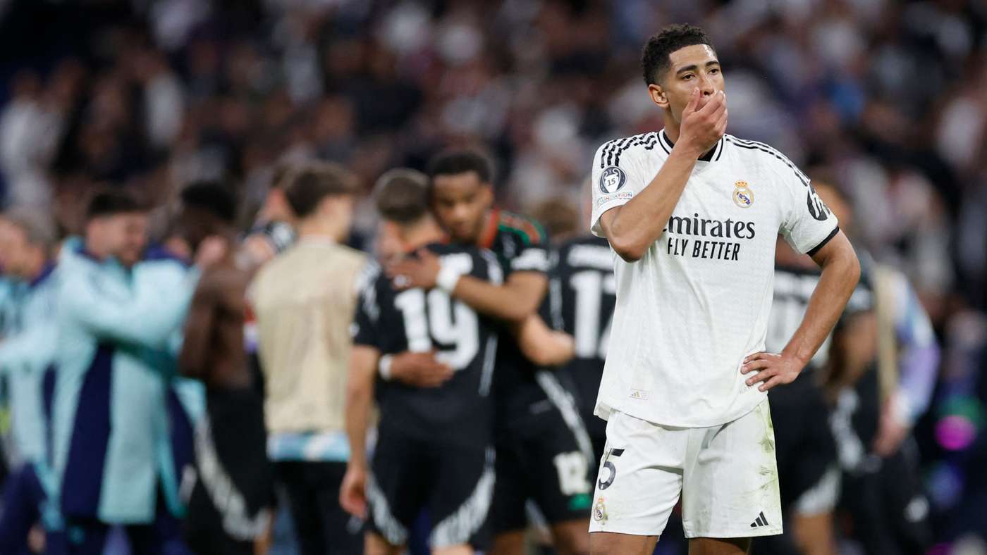 TOPSHOT-FBL-EUR-C1-REAL MADRID-ARSENAL