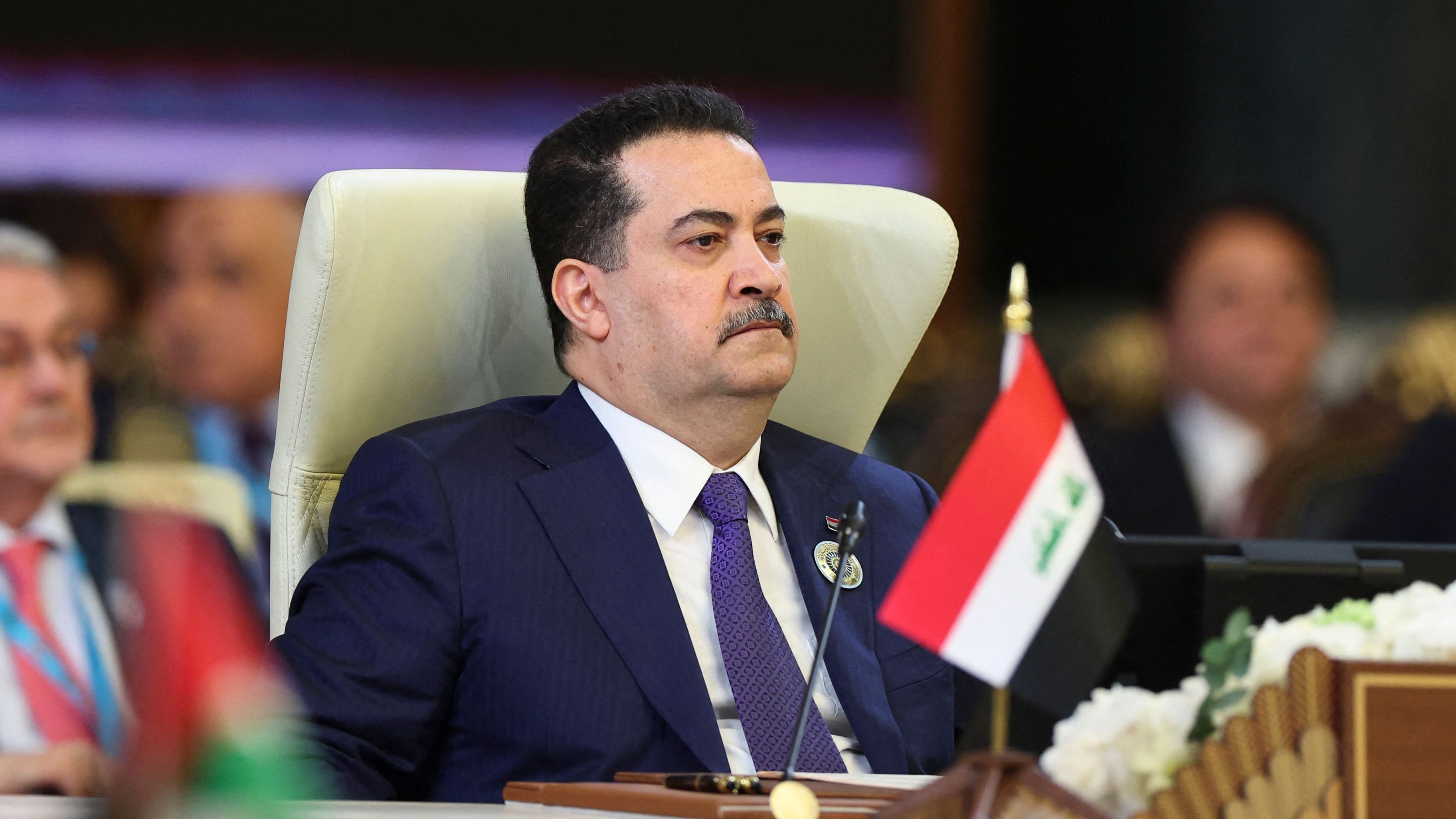رئيس الوزراء العراقي يحذر من هالاند ويؤكد ثقته في أسود الرافدين لمونديال 2026