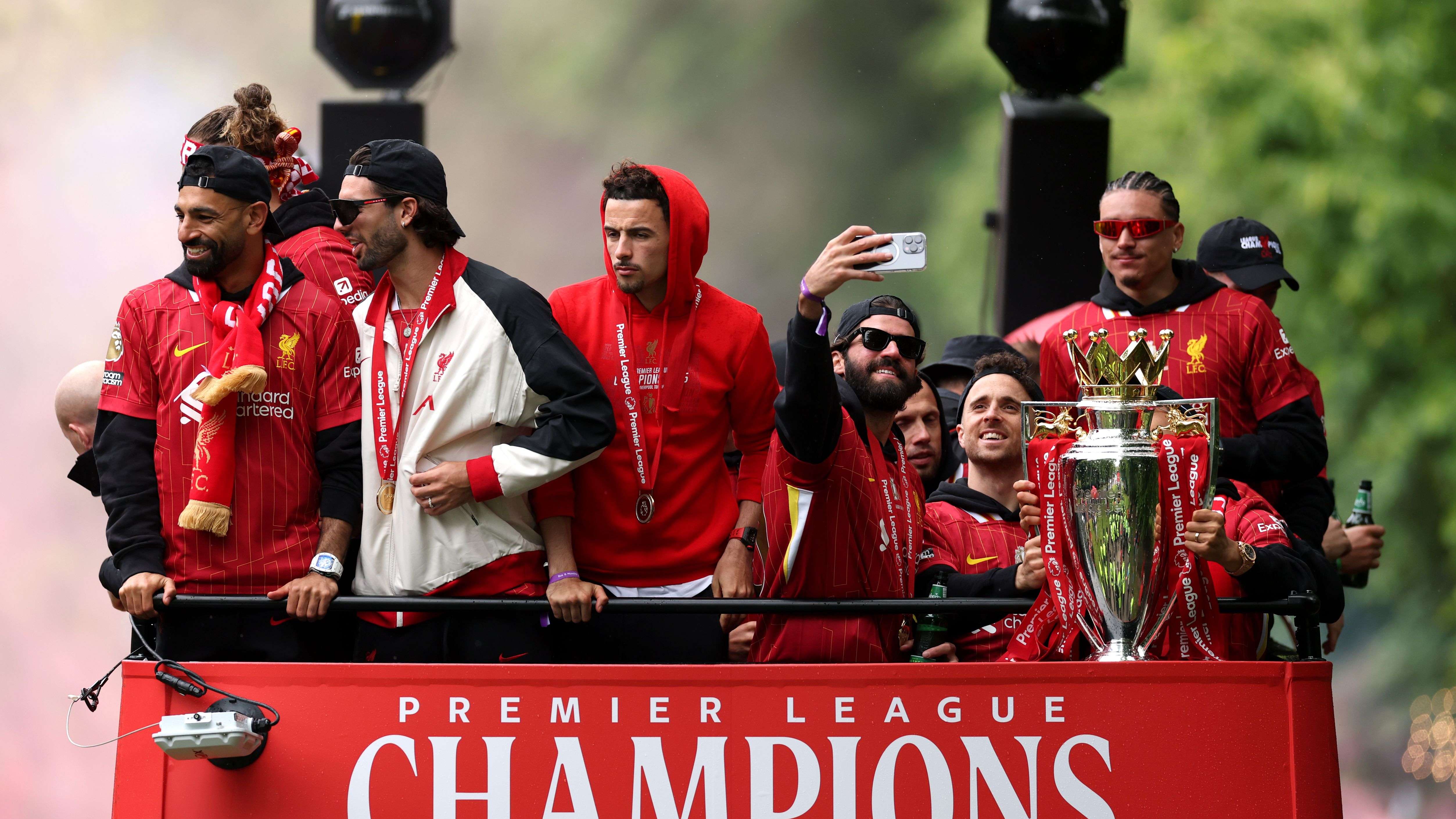 Liverpool Premier League Trophy Parade