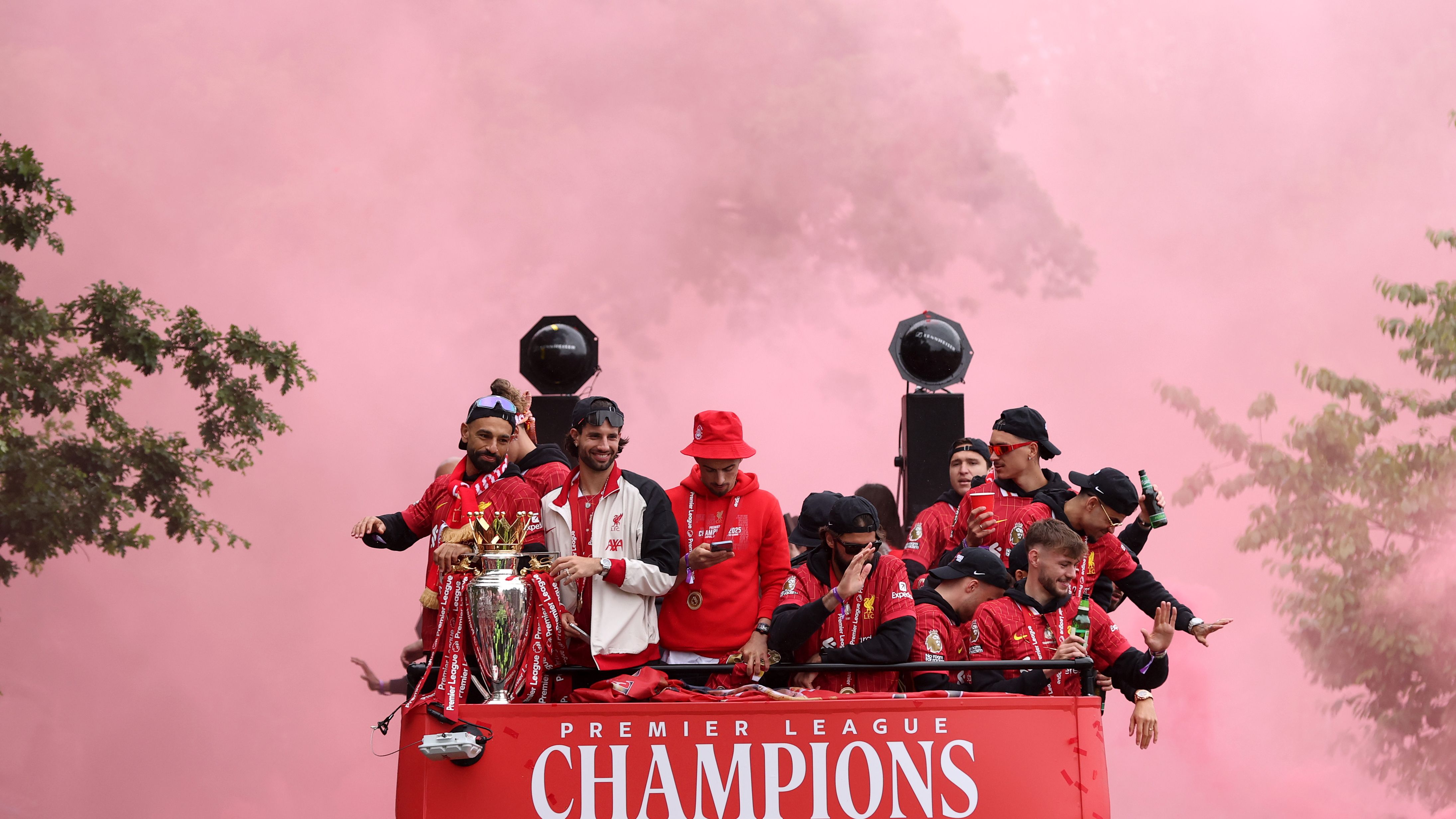 Liverpool Premier League Trophy Parade