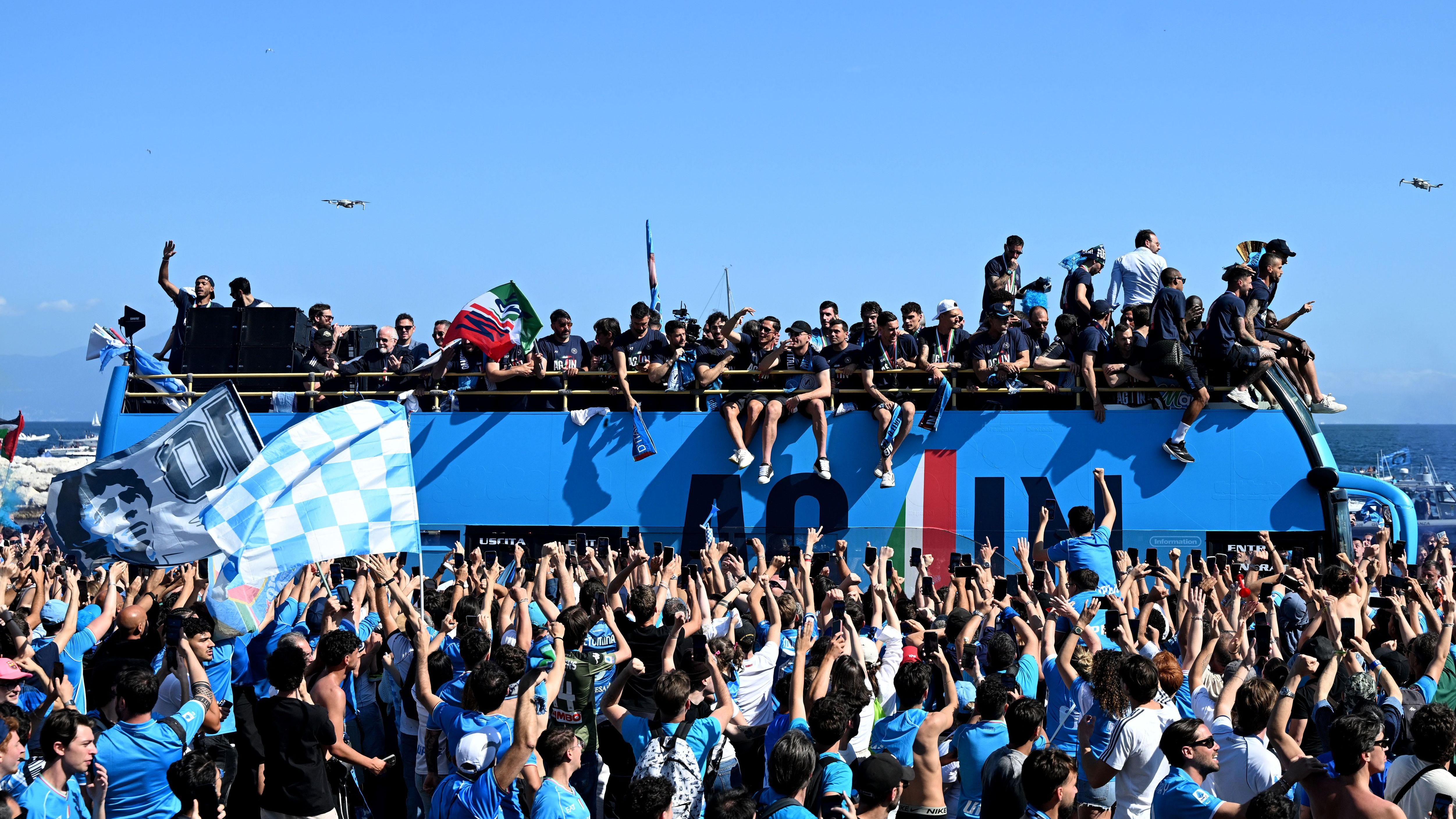 SSC Napoli Trophy Parade