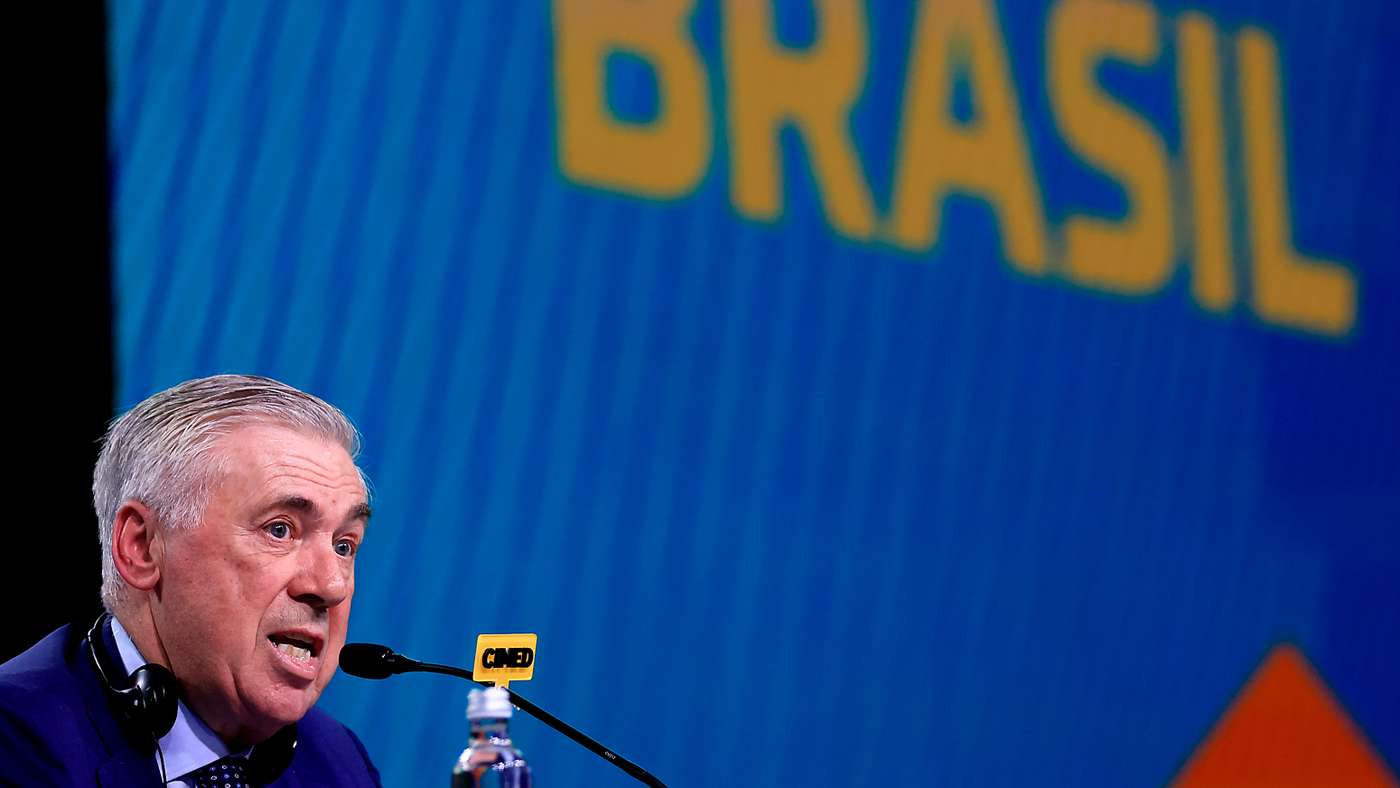 Brazil Unveils Carlo Ancelotti As New Coach