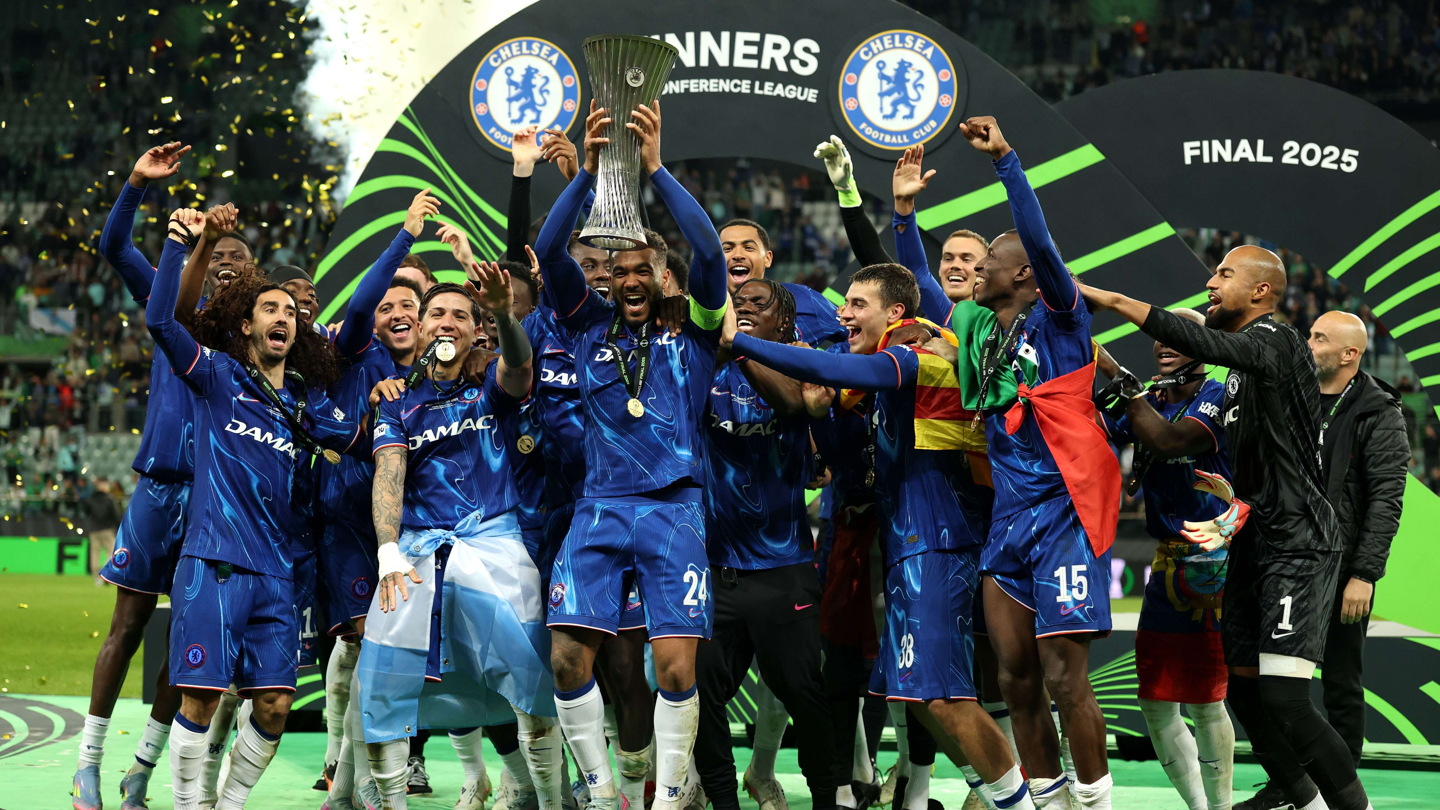 Real Betis Balompie v Chelsea FC - UEFA Conference League Final 2025