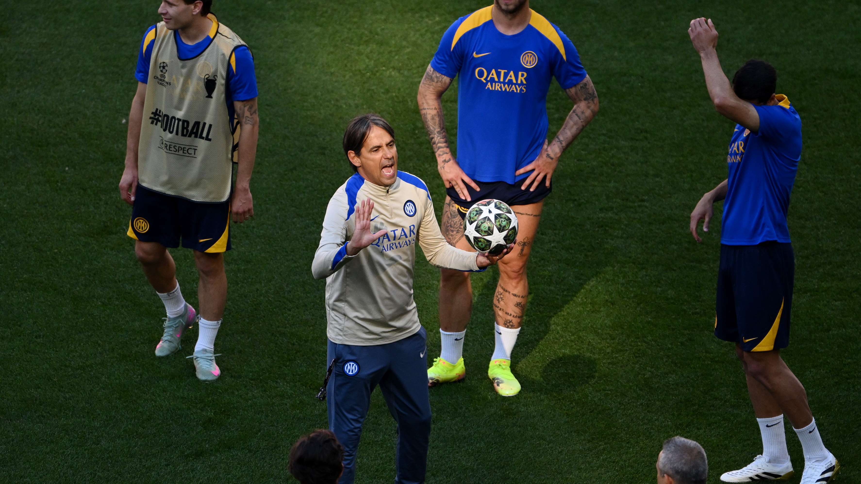 FC Internazionale Milano Training Session And Press Conference - UEFA Champions League Final 2025