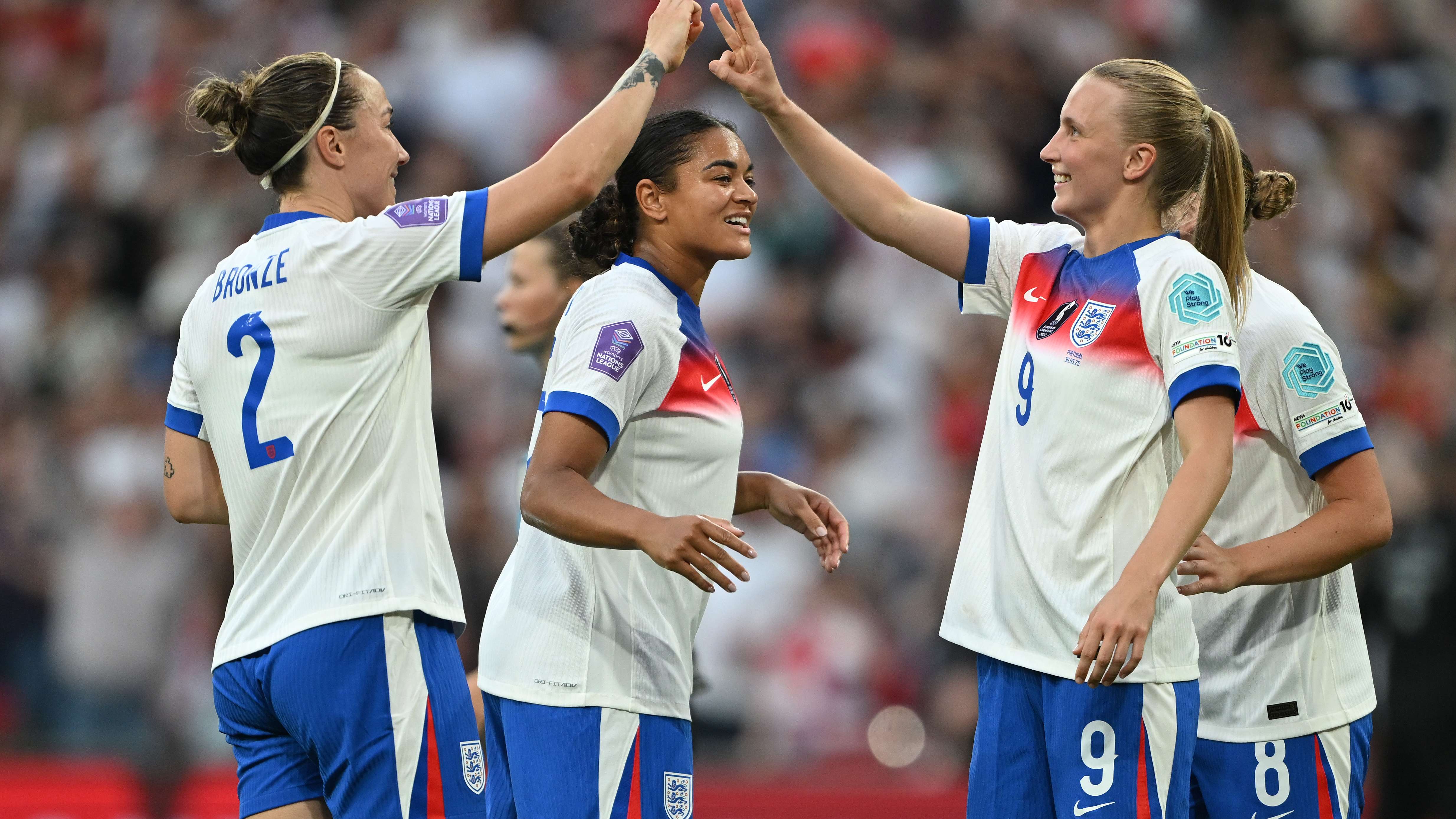England v Portugal - UEFA Women's Nations League 2024/25 Grp A3 MD5