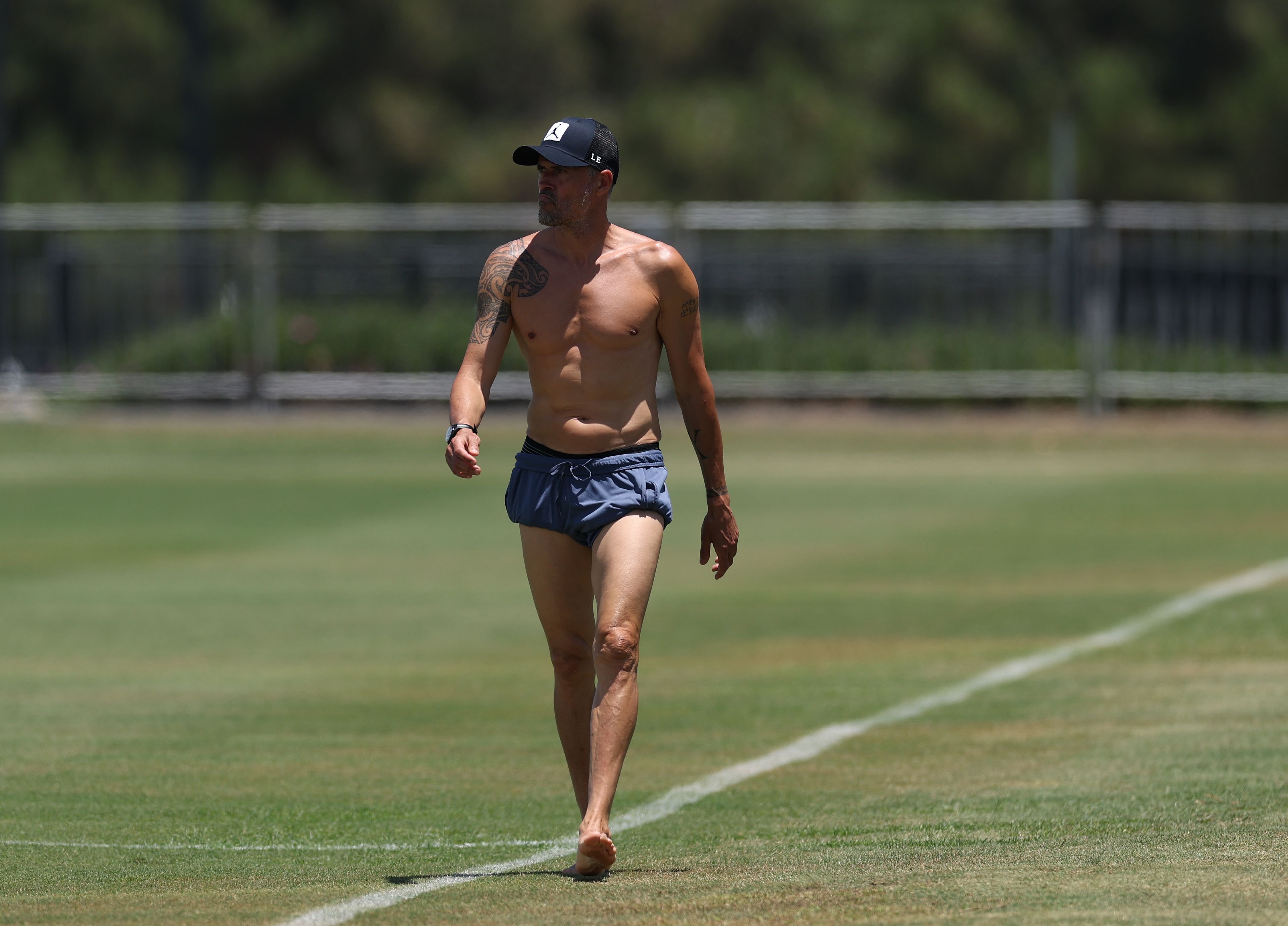 Paris Saint-Germain FC Training Session And Press Conference - FIFA Club World Cup 2025