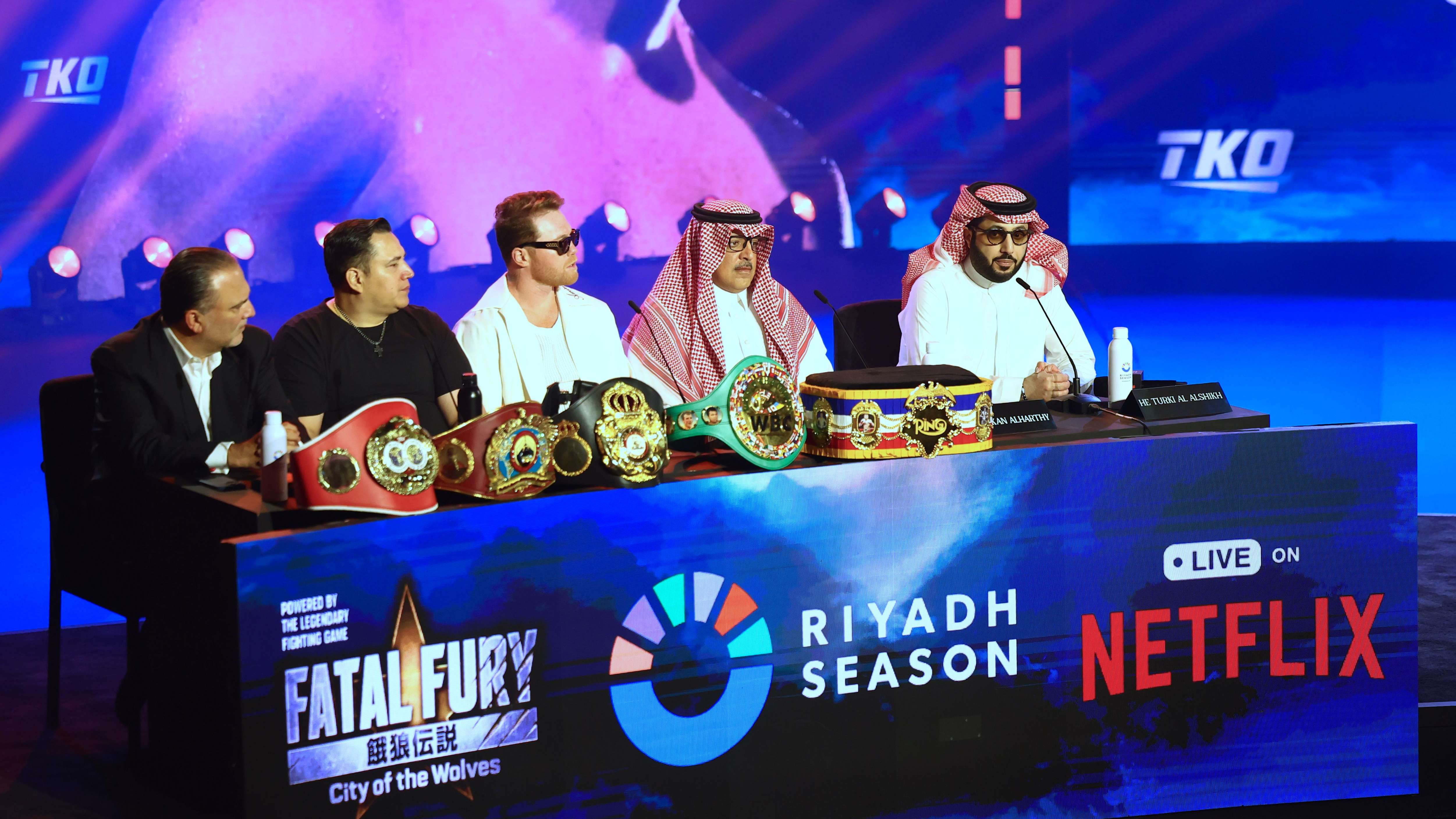 Saul Canelo Alvarez v Terence Crawford - Fight Announcement