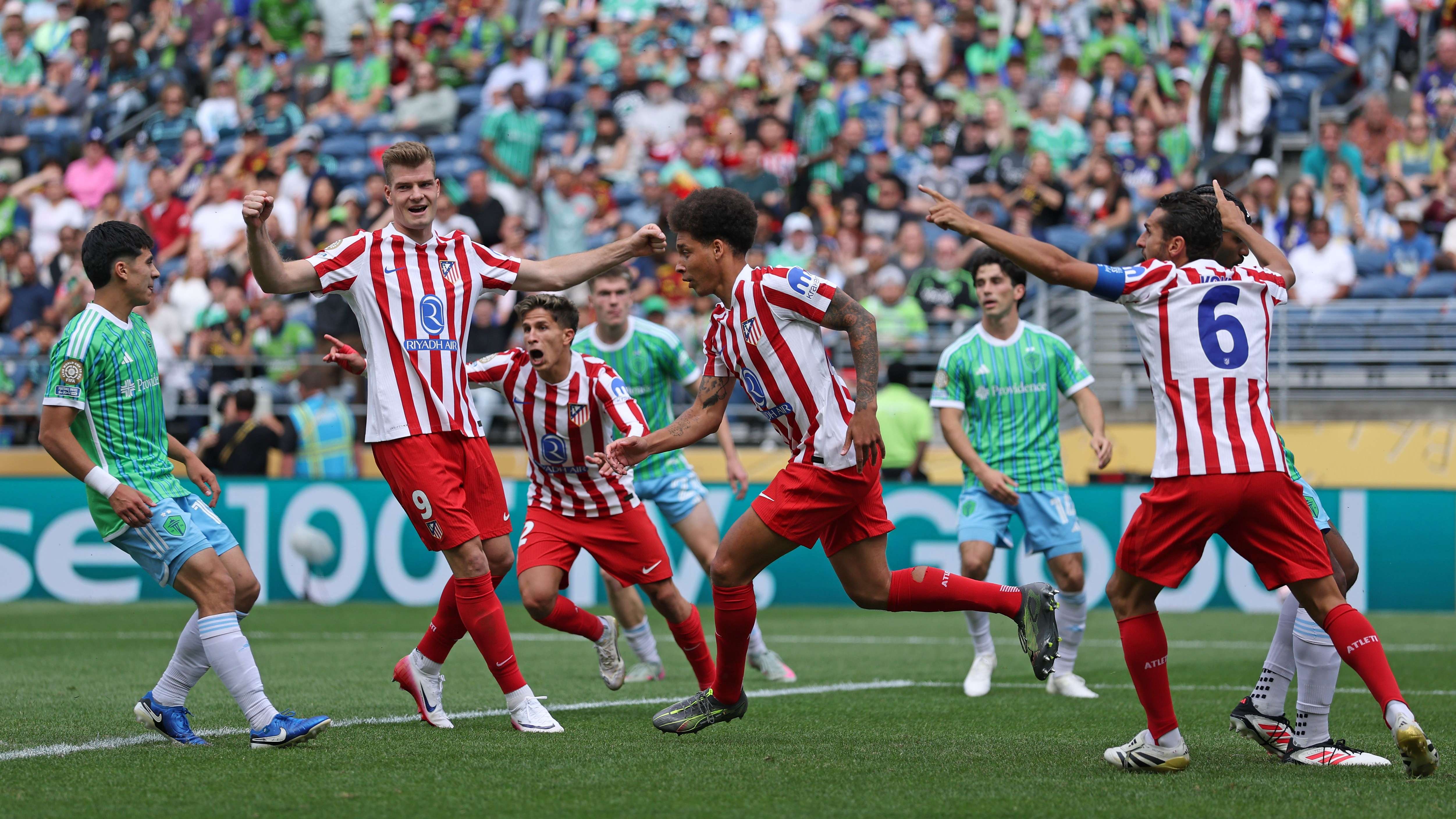 Seattle Sounders FC v Club Atletico de Madrid: Group B - FIFA Club World Cup 2025