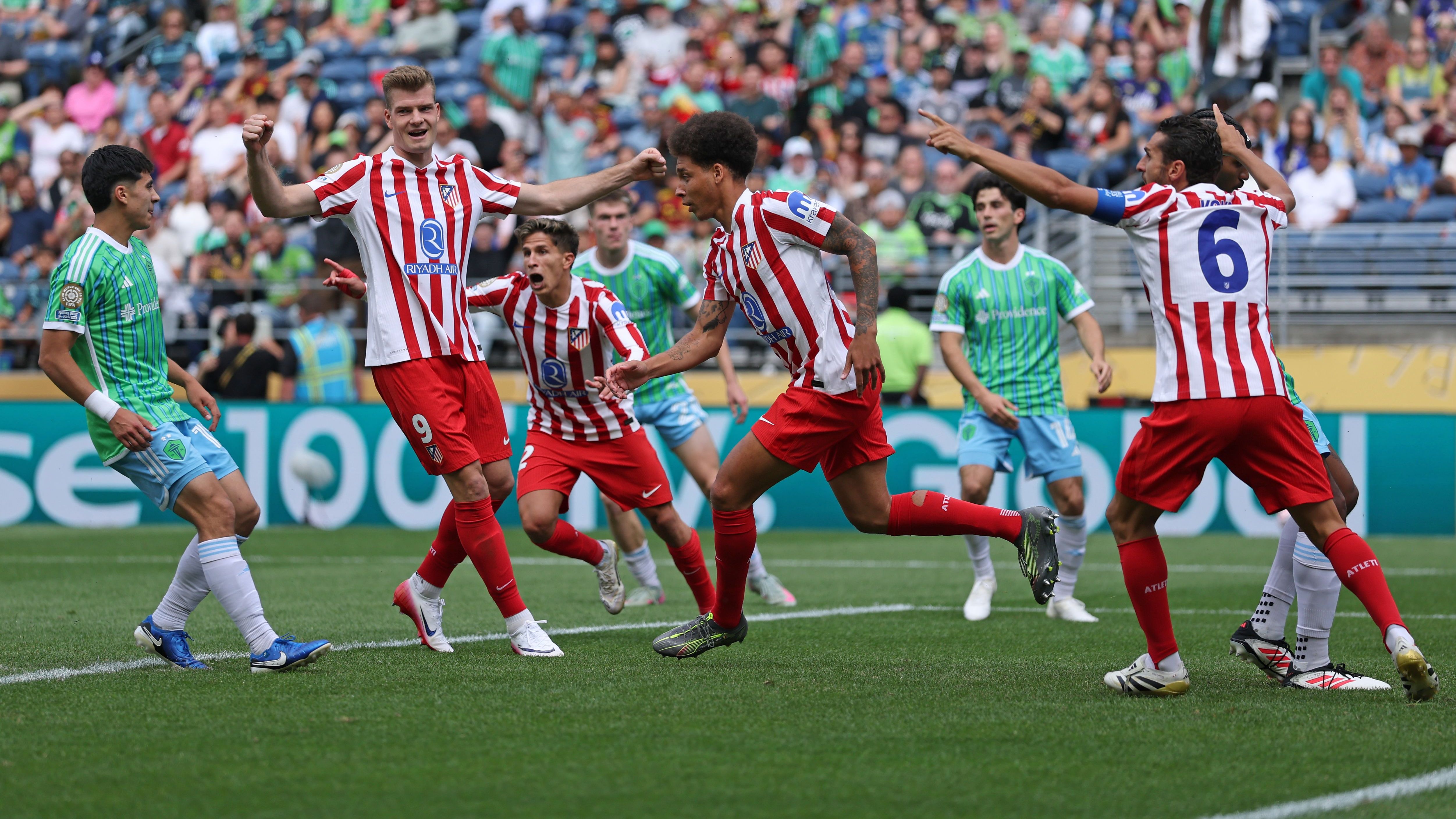 Seattle Sounders FC v Club Atletico de Madrid: Group B - FIFA Club World Cup 2025