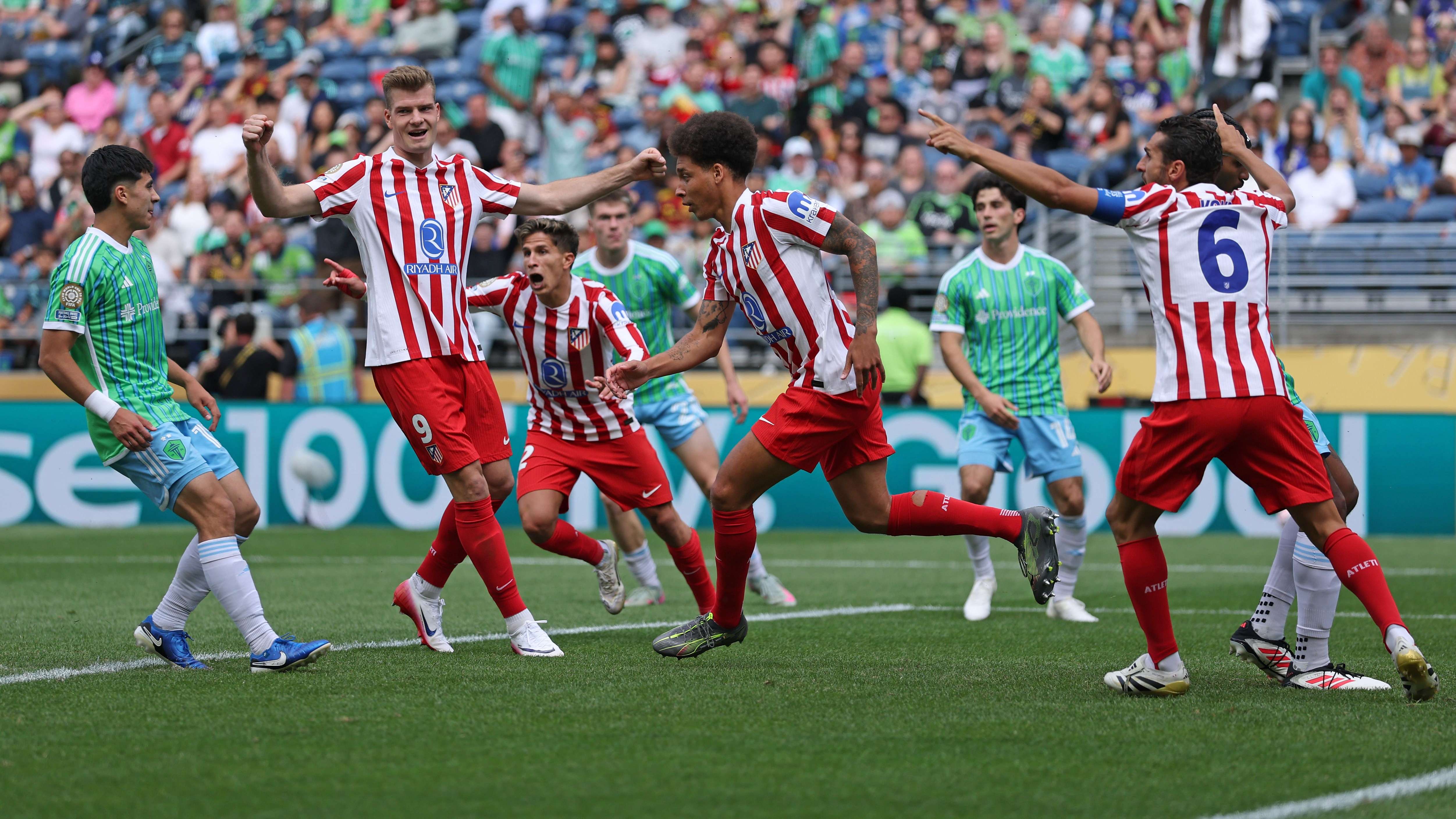 Seattle Sounders FC v Club Atletico de Madrid: Group B - FIFA Club World Cup 2025