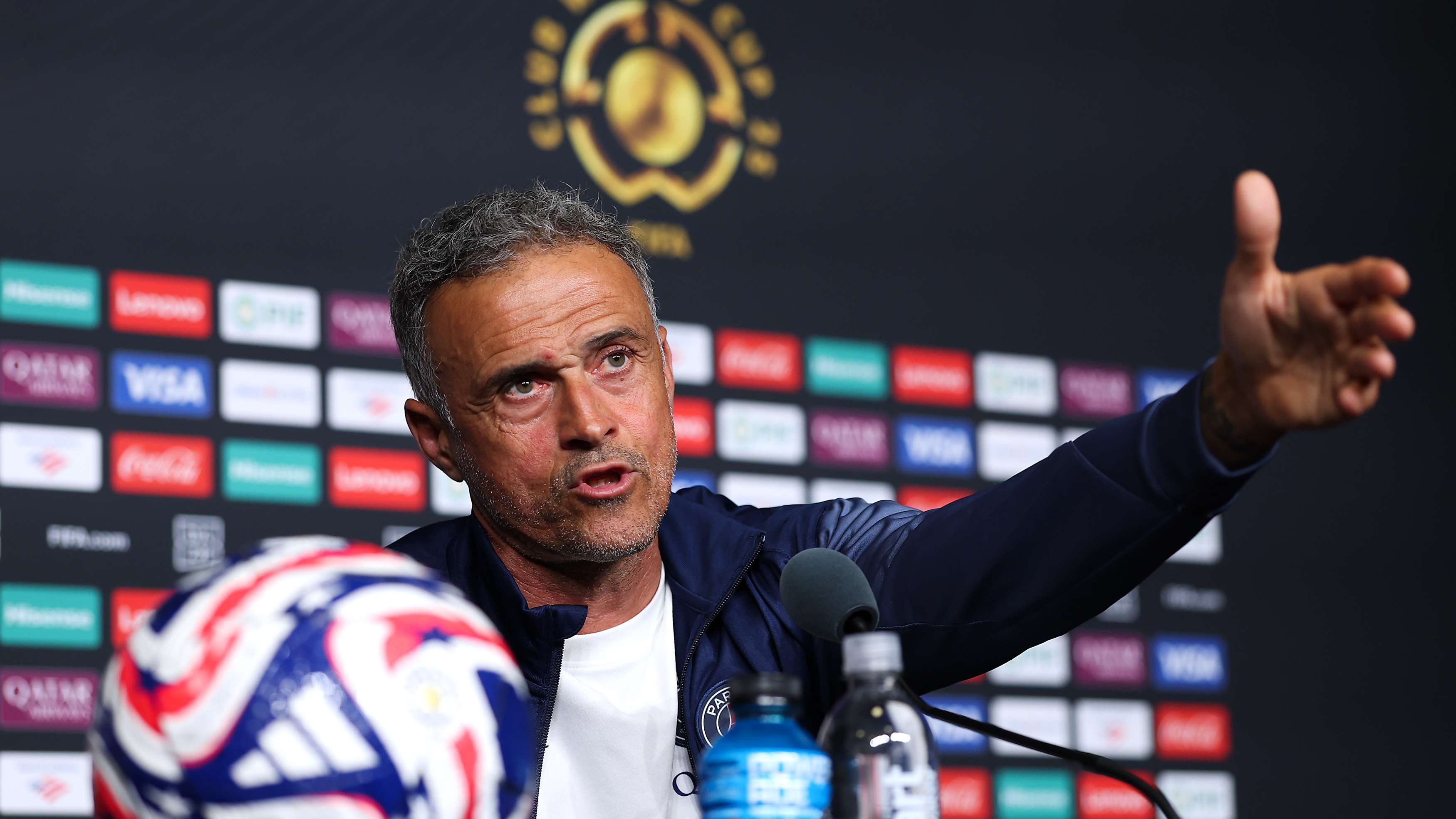 Paris Saint-Germain FC Training Session And Press Conference - FIFA Club World Cup 2025