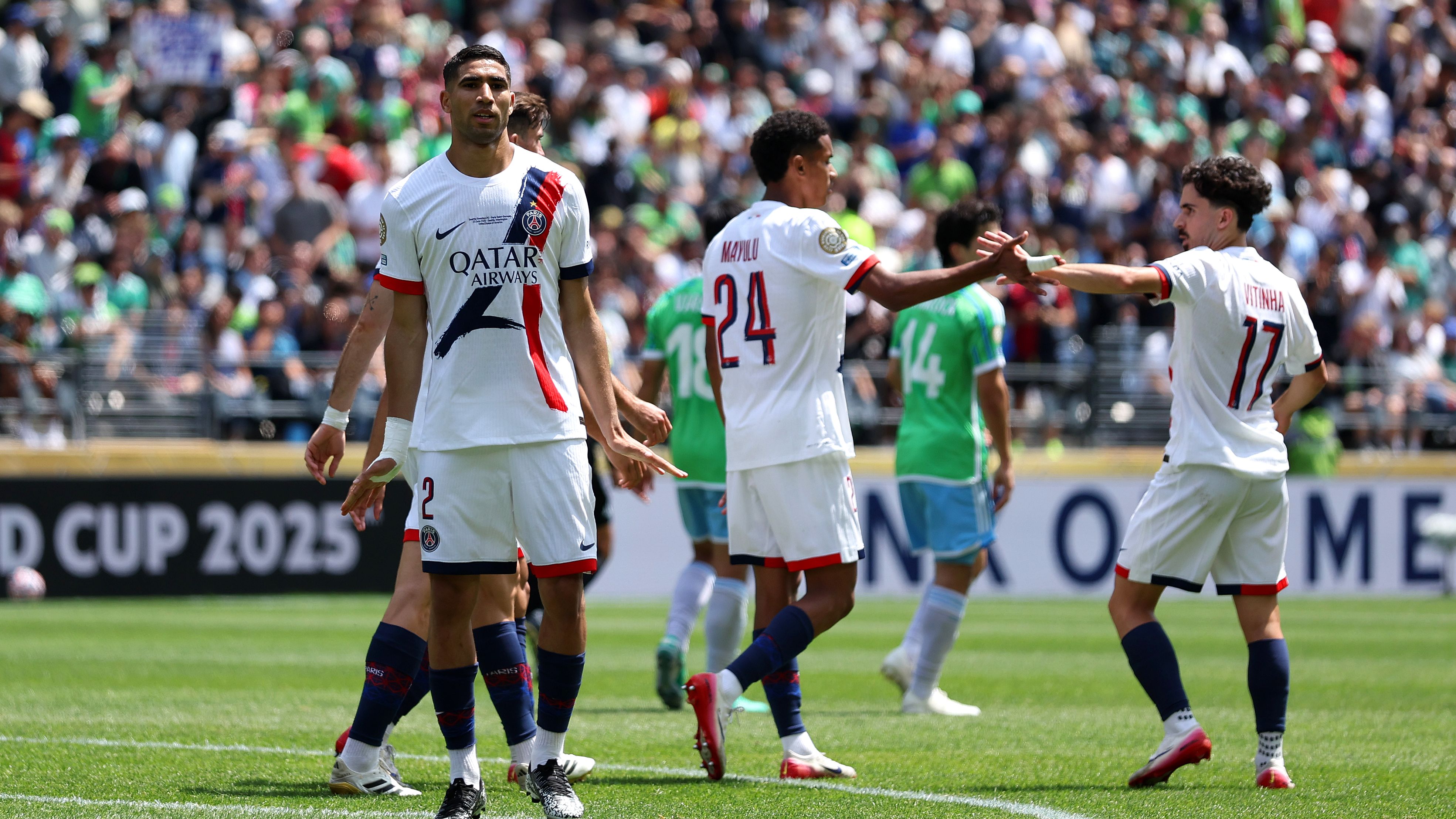 Seattle Sounders FC v Paris Saint-Germain FC: Group B - FIFA Club World Cup 2025