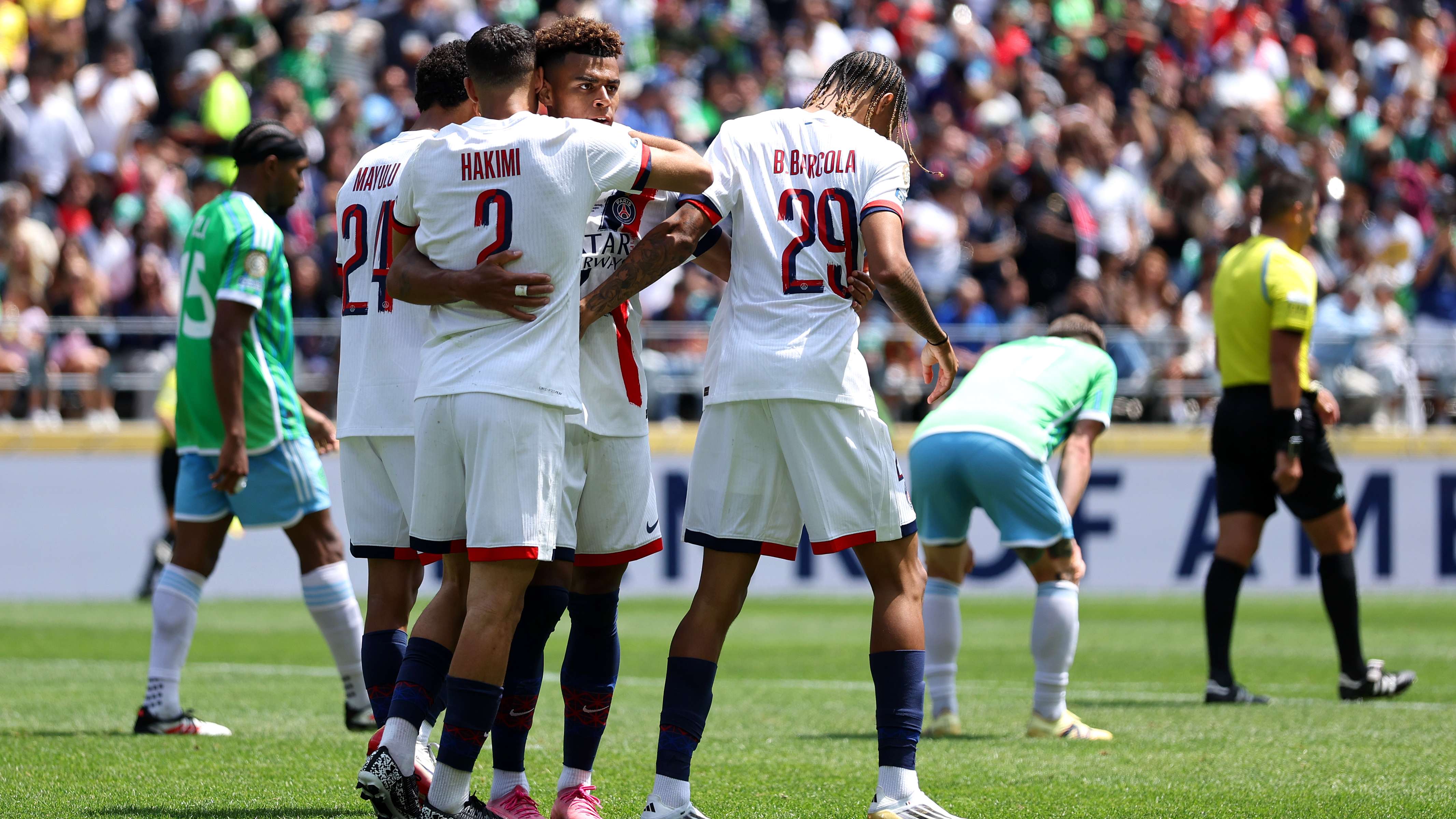 Seattle Sounders FC v Paris Saint-Germain FC: Group B - FIFA Club World Cup 2025