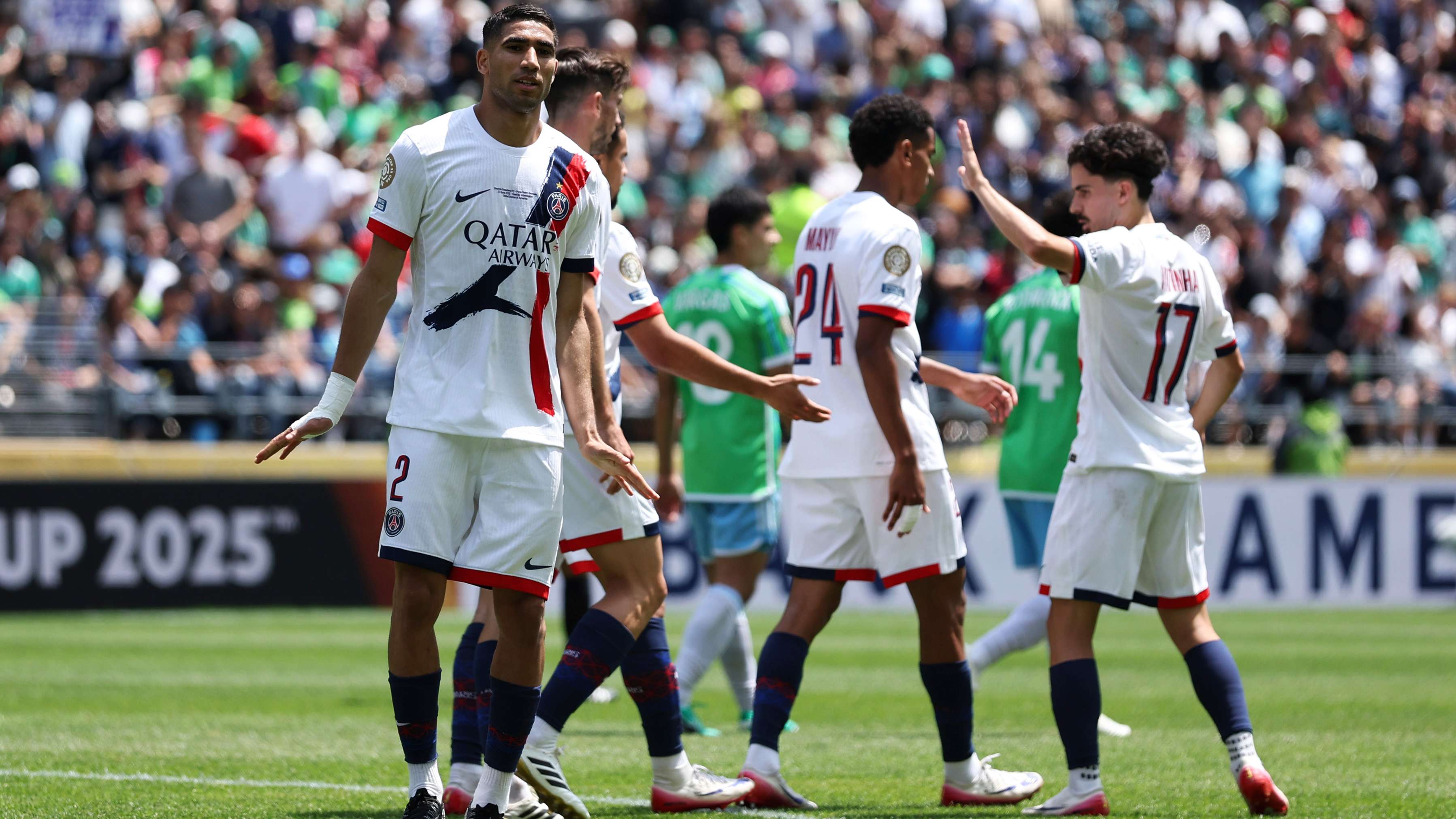 Seattle Sounders FC v Paris Saint-Germain FC: Group B - FIFA Club World Cup 2025