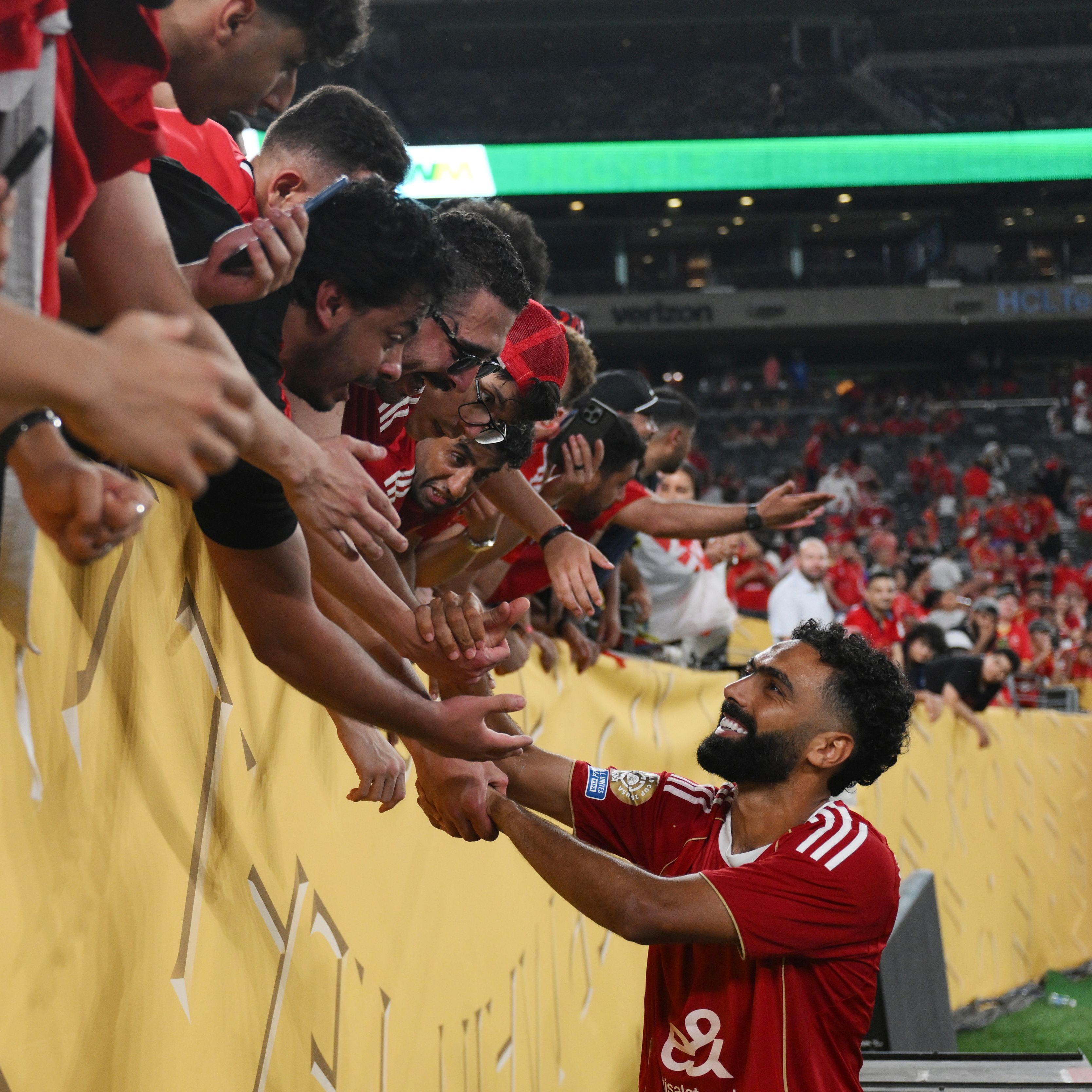 Foto de Eagle Nwar vs Al Ahly en la CAF Champions League 2025-2026