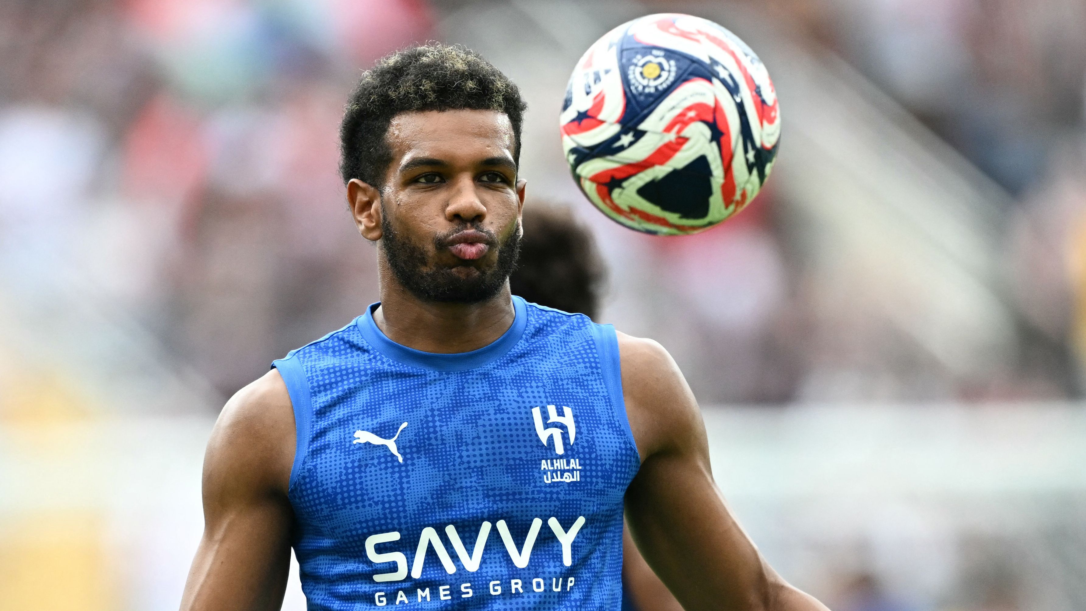 Ali Albulayhi lors d’un match avec Hilal