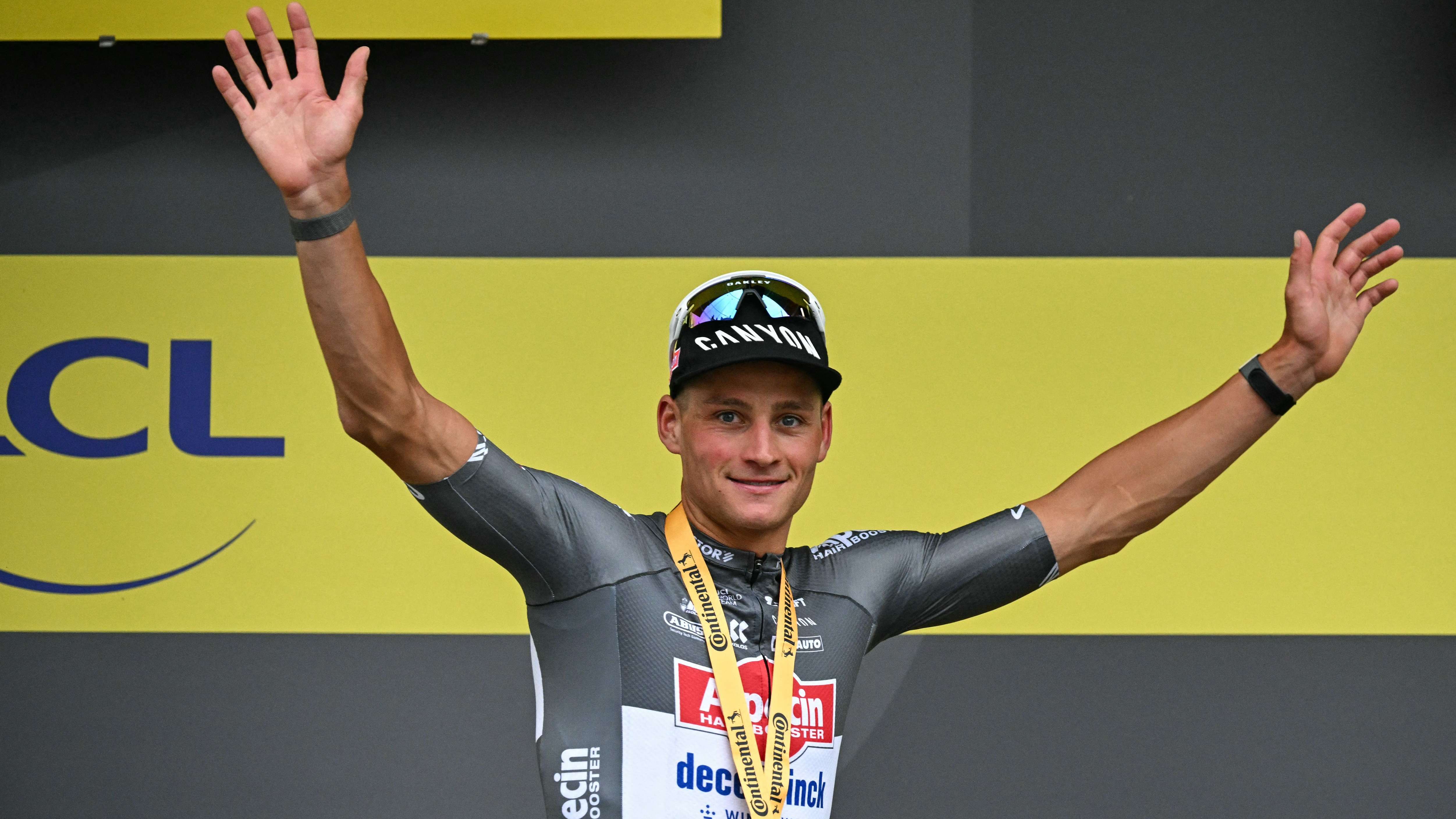 CYCLING-TDF-2025-STAGE 2-PODIUM