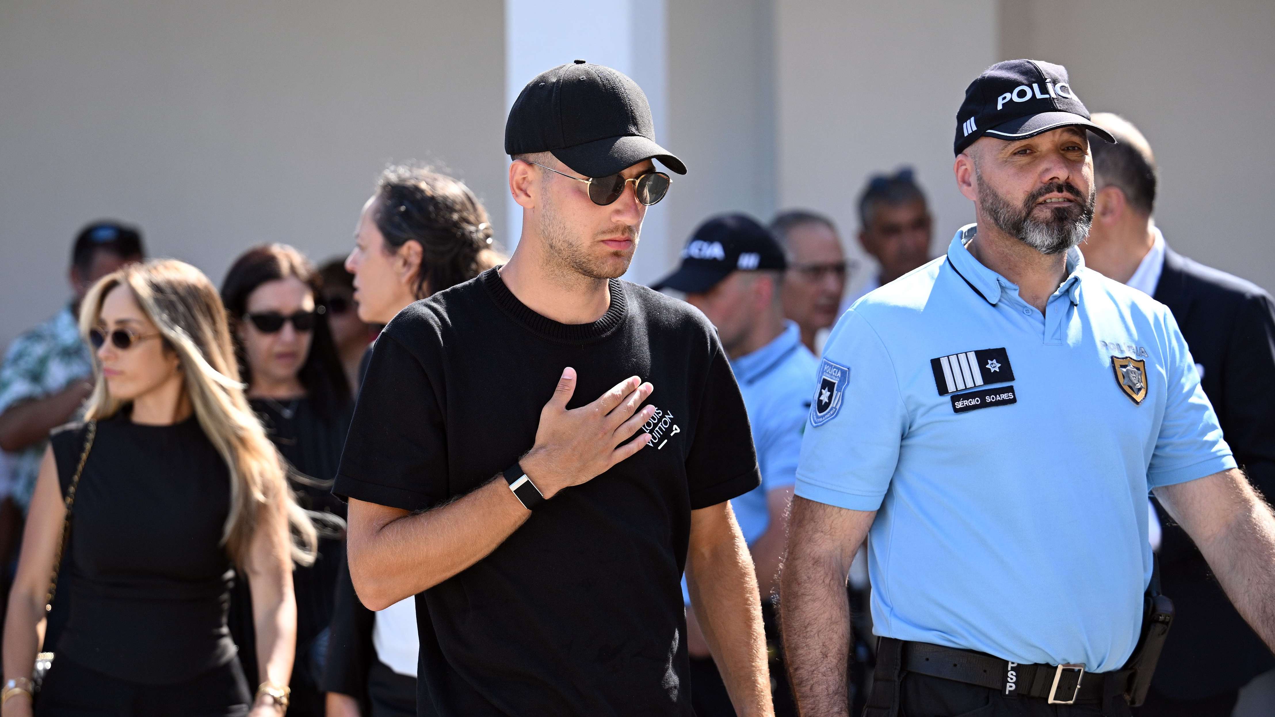 Public Memorial Held For Diogo Jota And Andre Silva In Their Hometown Of Gondomar