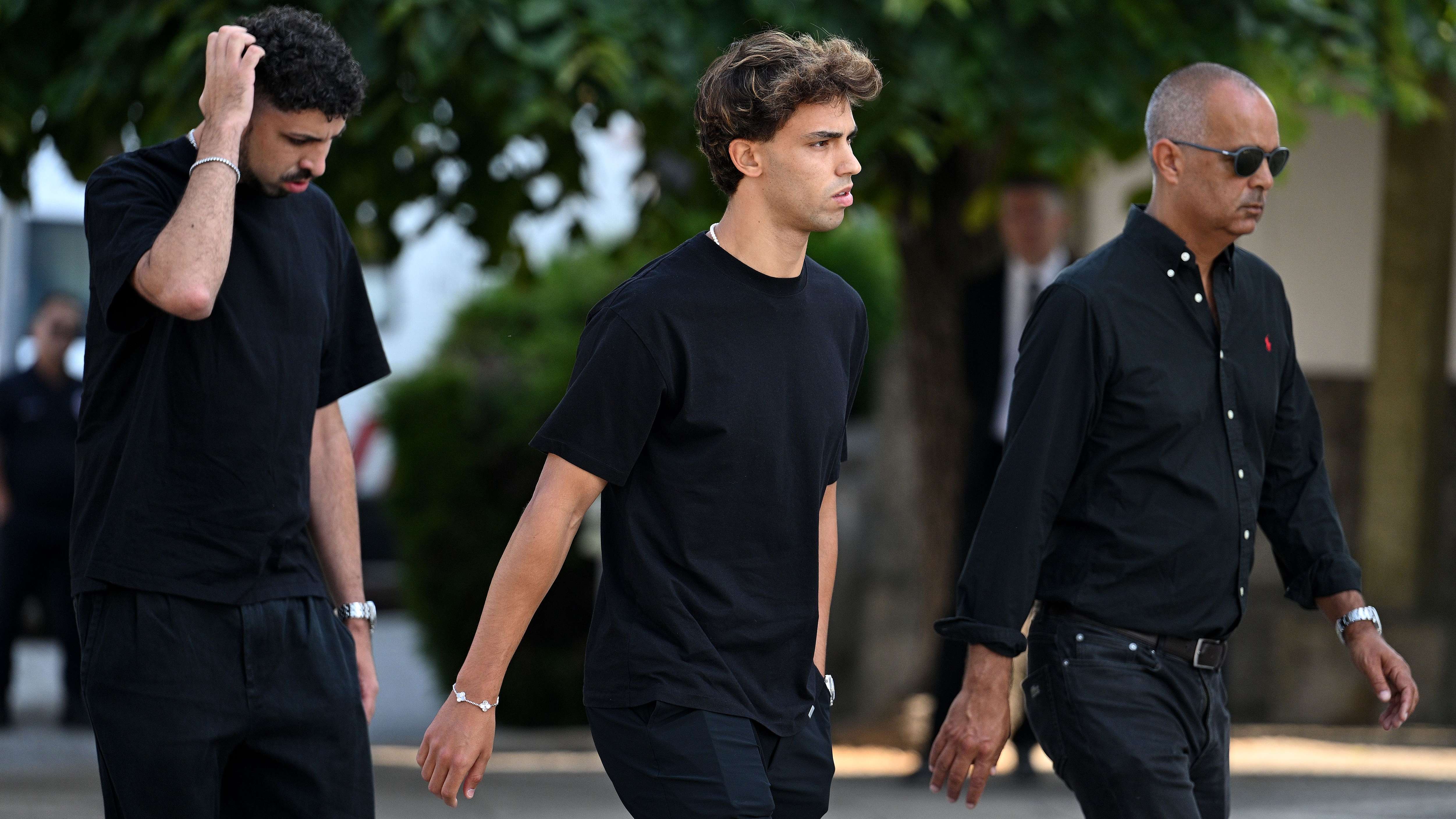 Funeral Held For Diogo Jota And Andre Silva In Their Hometown Of Gondomar