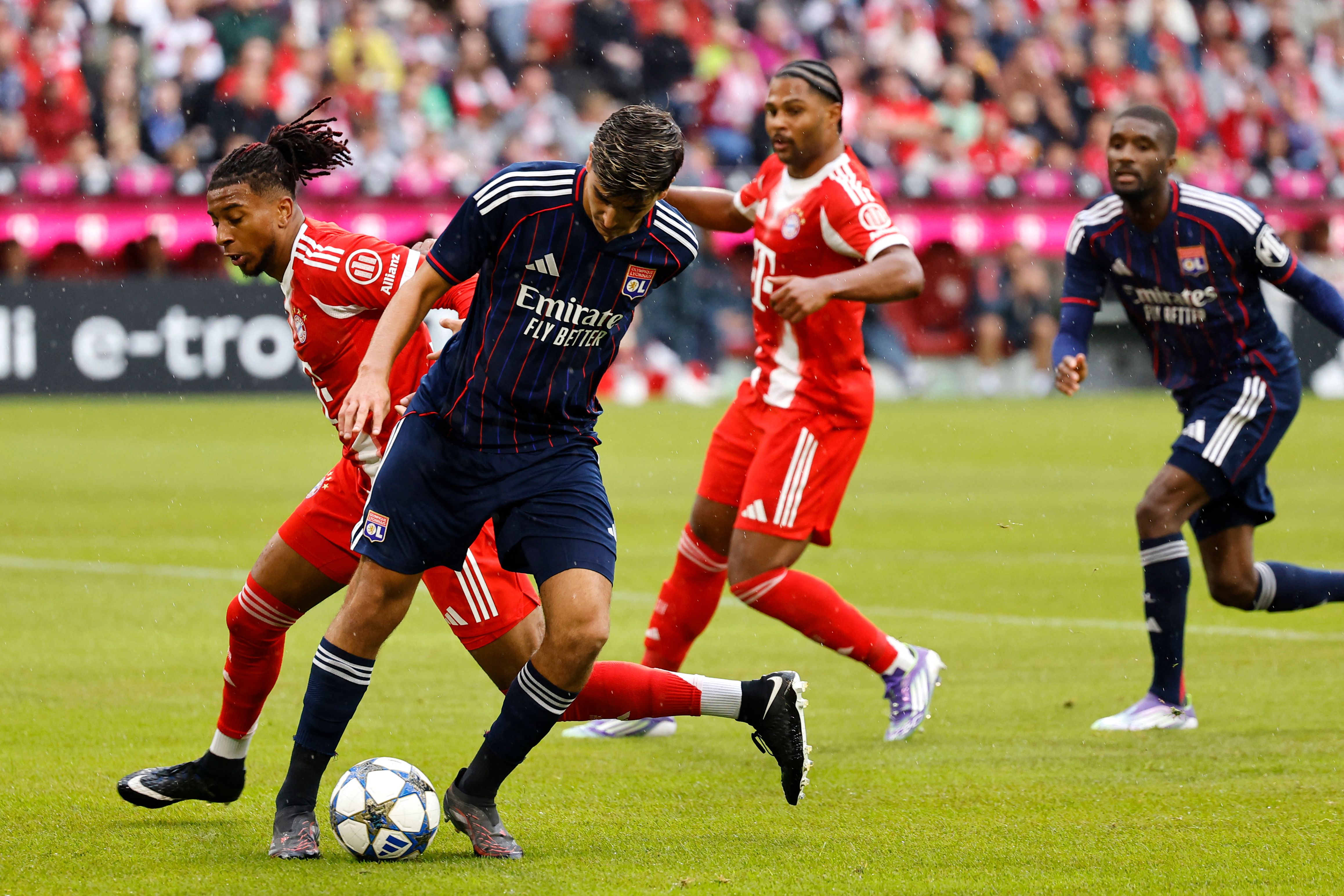 FBL-GER-FRA-FRIENDLY-BAYERN MUNICH-OLYMPIQUE LYON