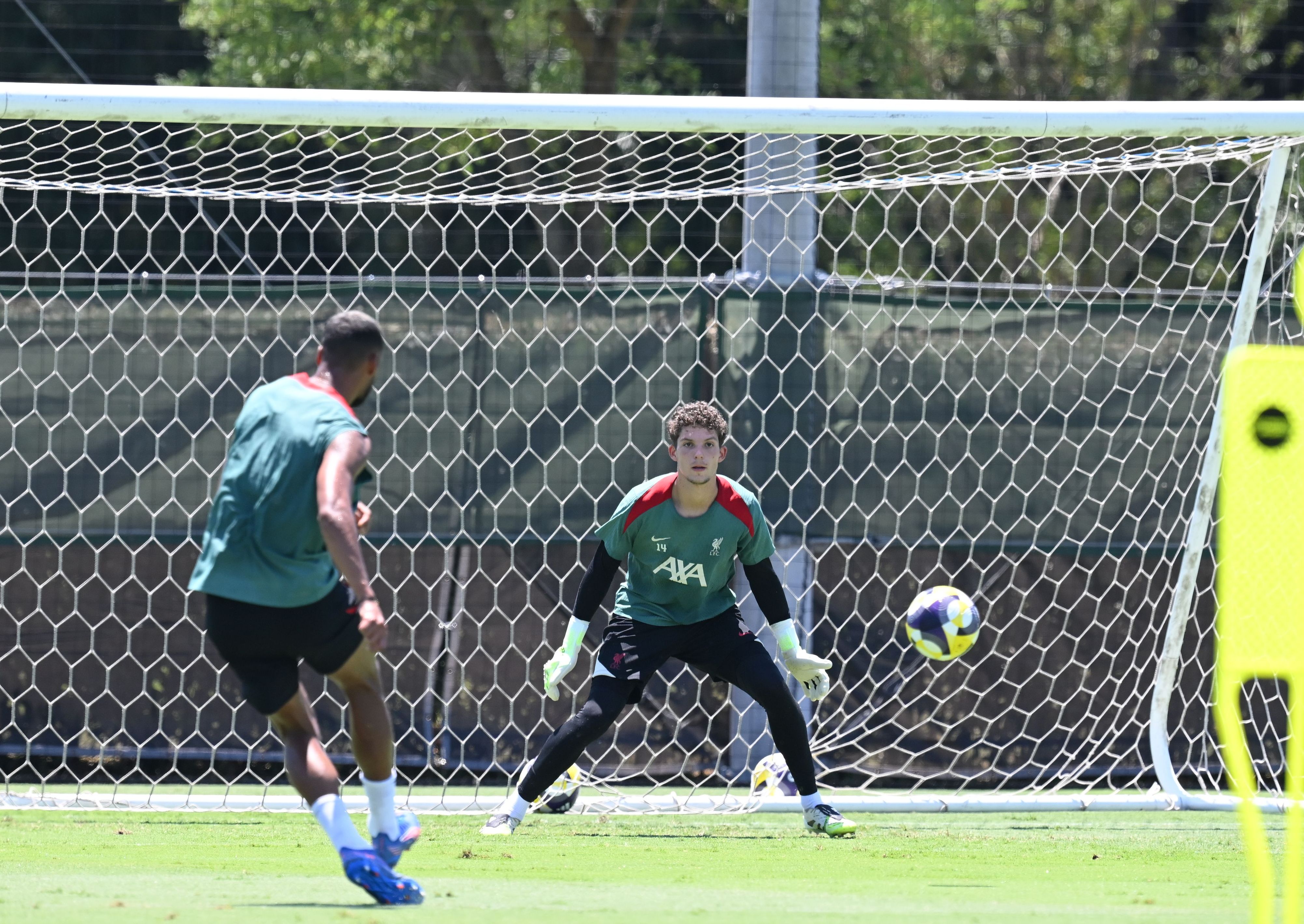 Liverpool Training And Press Conference - MEIJI YASUDA J.LEAGUE World Challenge 2025 Presented By The Nippon Foundation