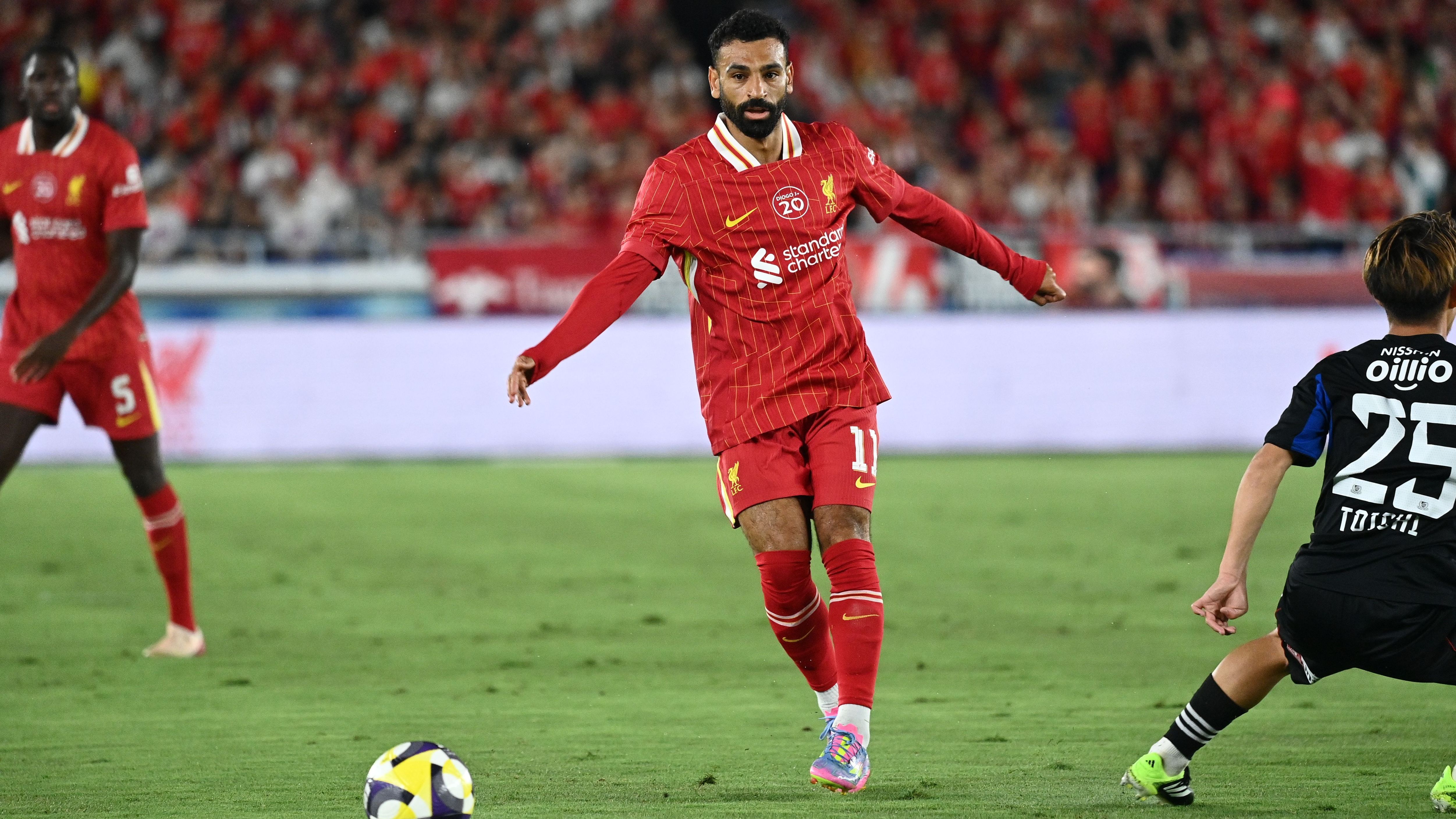 Yokohama F•Marinos v Liverpool - MEIJI YASUDA J.LEAGUE World Challenge 2025 Presented By The Nippon Foundation