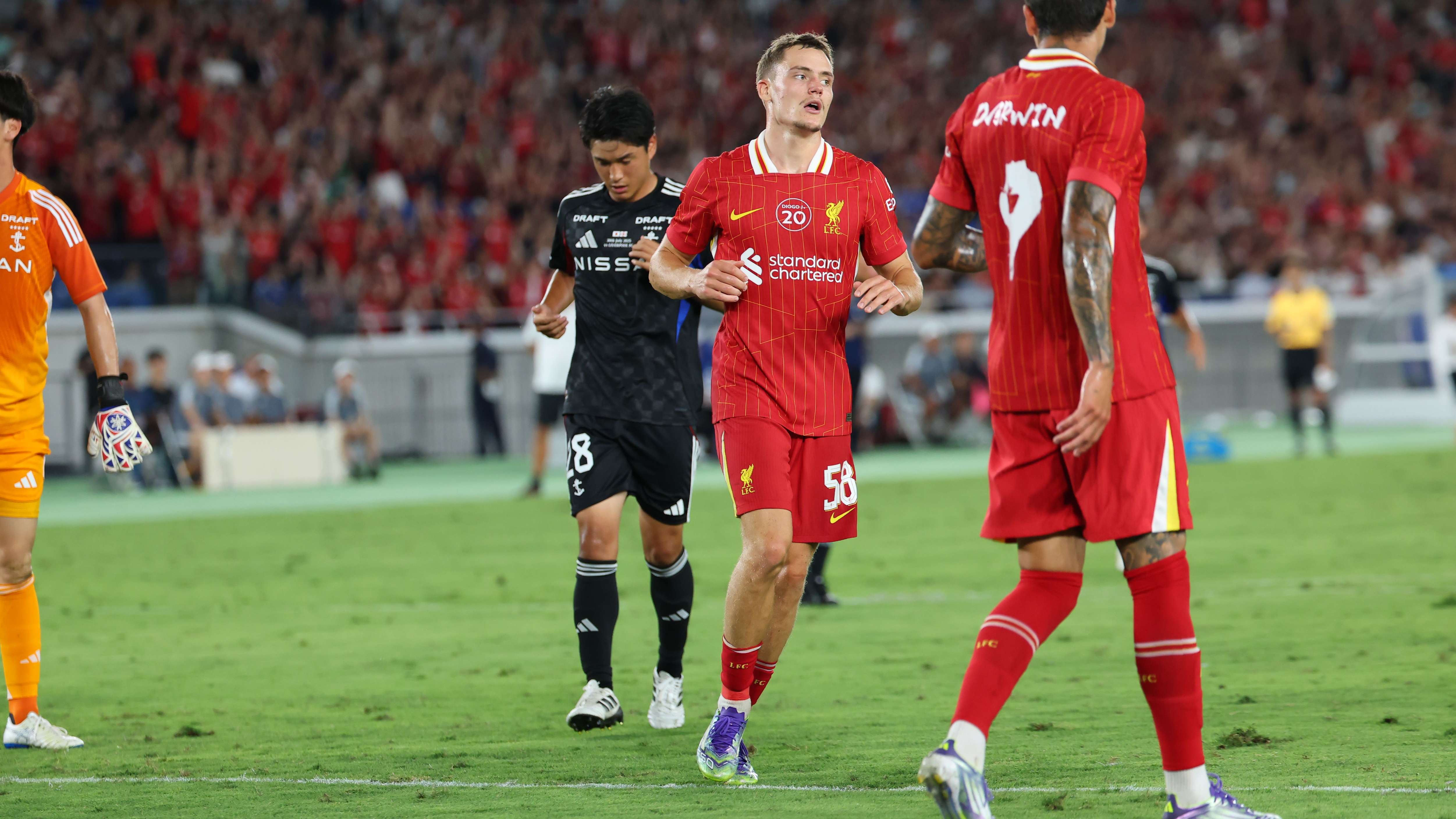 Yokohama F•Marinos v Liverpool - MEIJI YASUDA J.LEAGUE World Challenge 2025 Presented By The Nippon Foundation