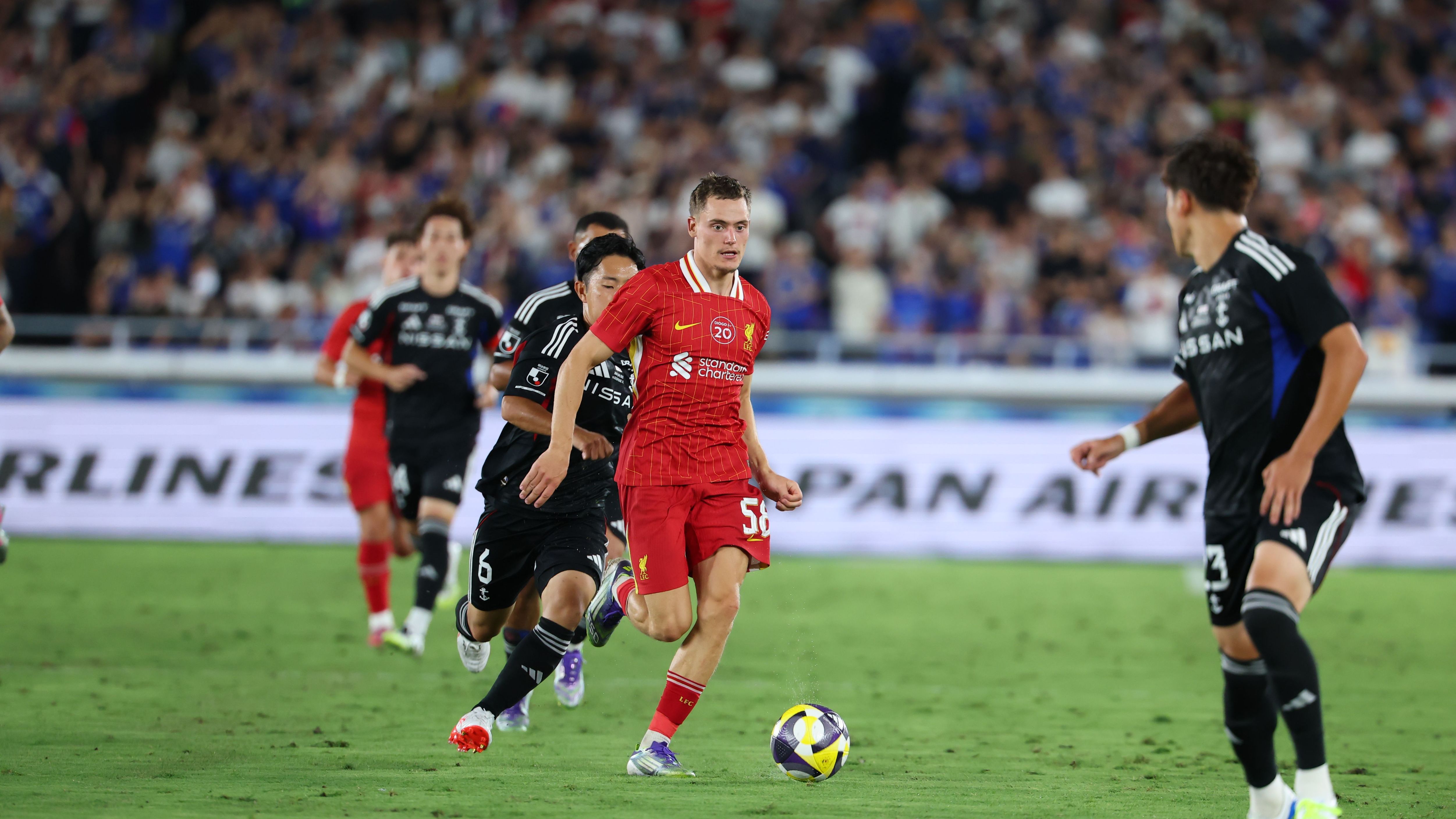 Yokohama F•Marinos v Liverpool - MEIJI YASUDA J.LEAGUE World Challenge 2025 Presented By The Nippon Foundation