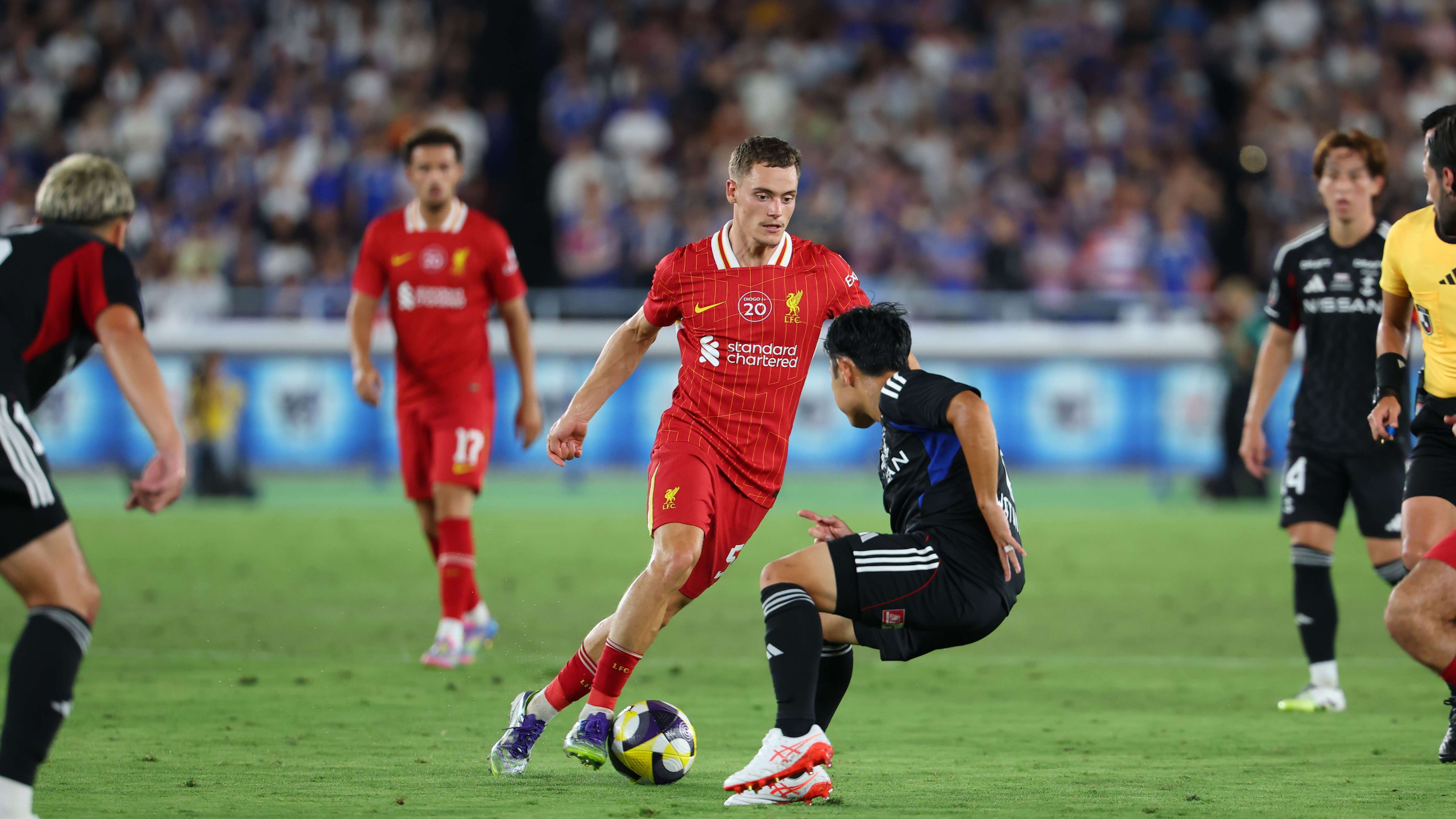 Yokohama F•Marinos v Liverpool - MEIJI YASUDA J.LEAGUE World Challenge 2025 Presented By The Nippon Foundation