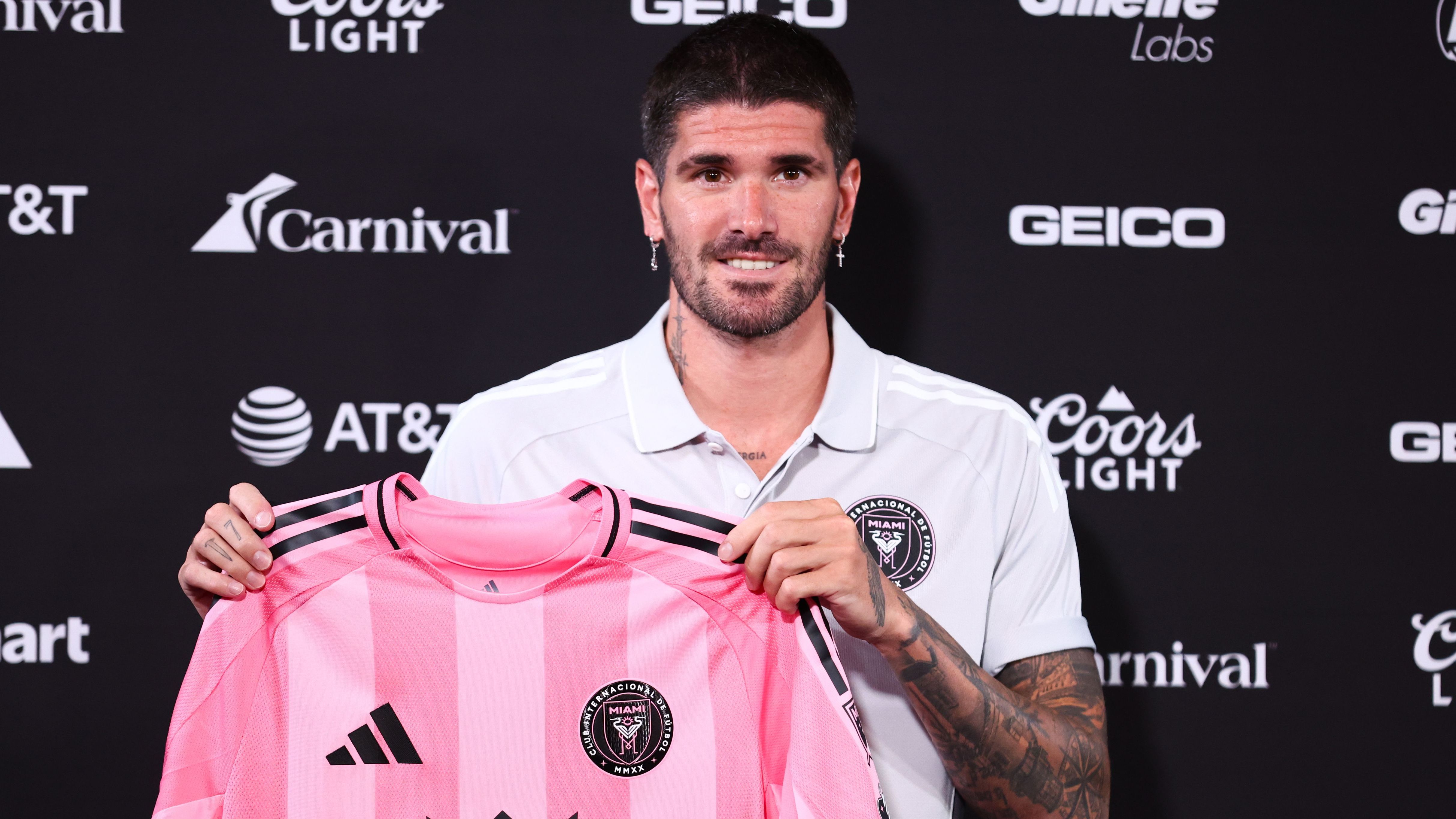 Rodrigo De Paul Introductory Press Conference at Inter Miami CF