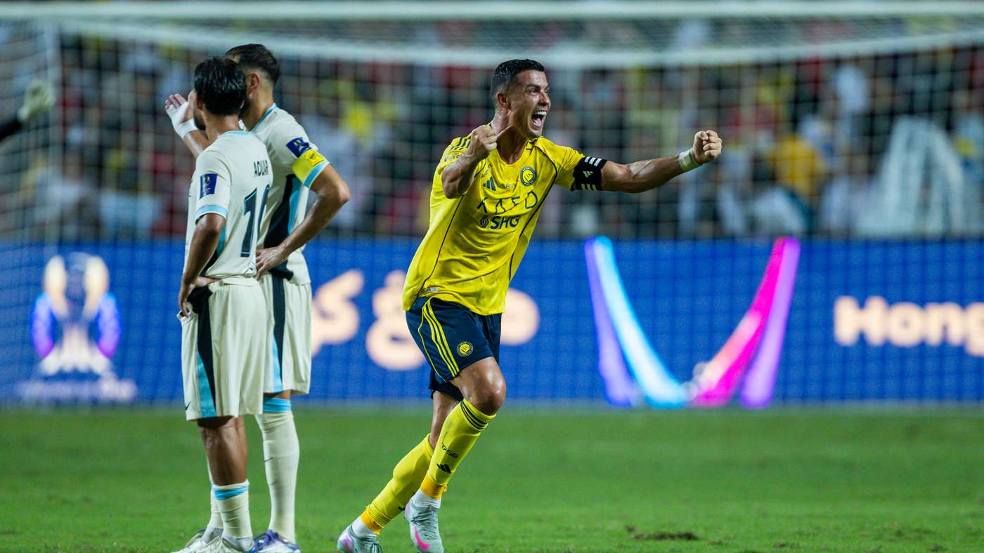 Ronaldo contro l’Al-Ittihad nella King’s Cup, Arabia Saudita