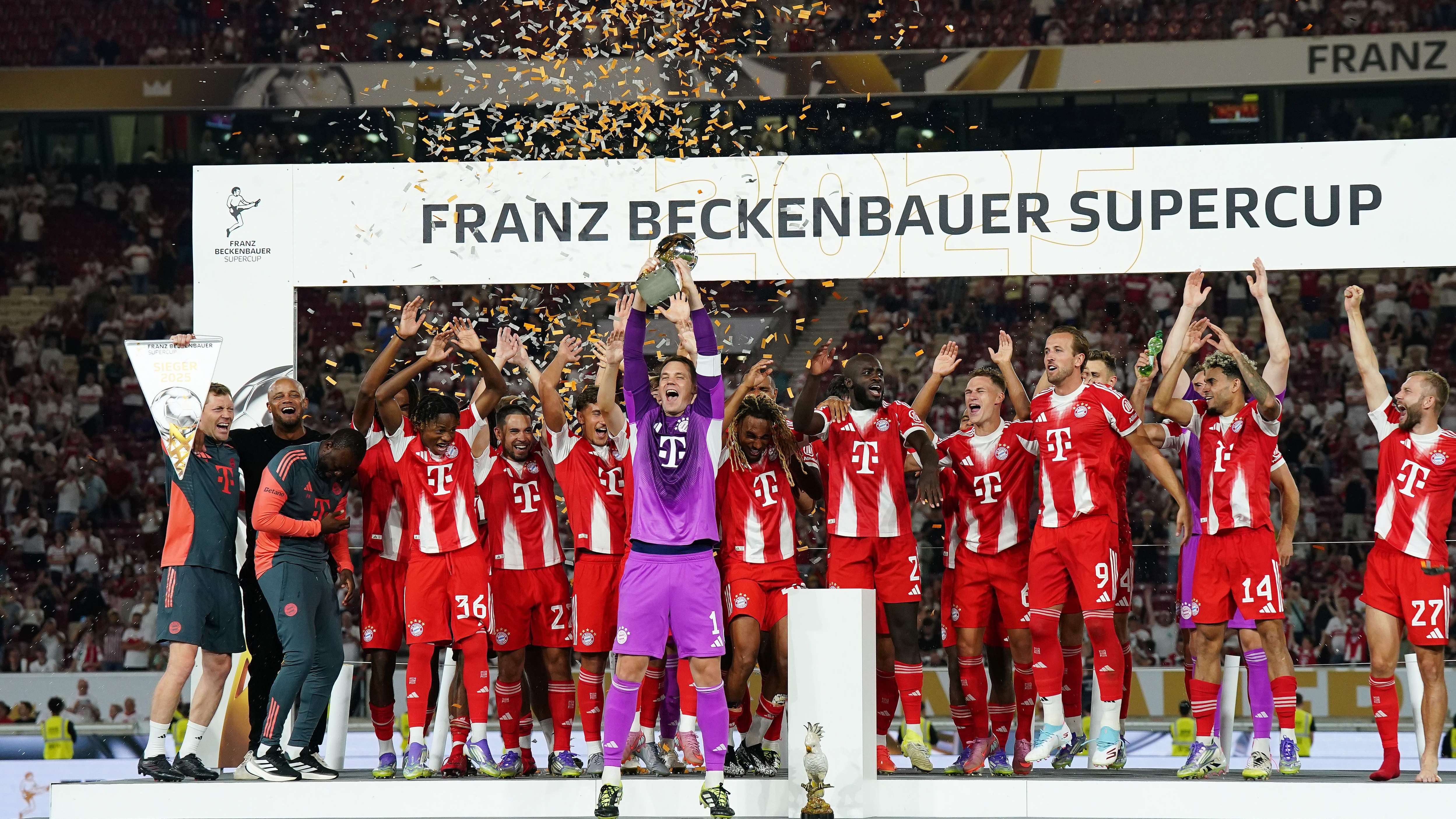 VfB Stuttgart v FC Bayern München - Franz-Beckenbauer-Supercup 2025