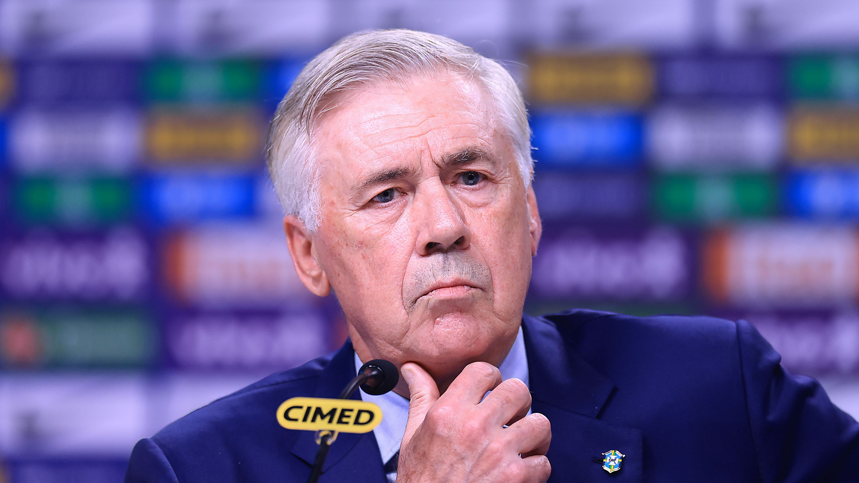 Carlo Ancelotti Announces Brazil's Team To Face The FIFA World Cup Qualifier
