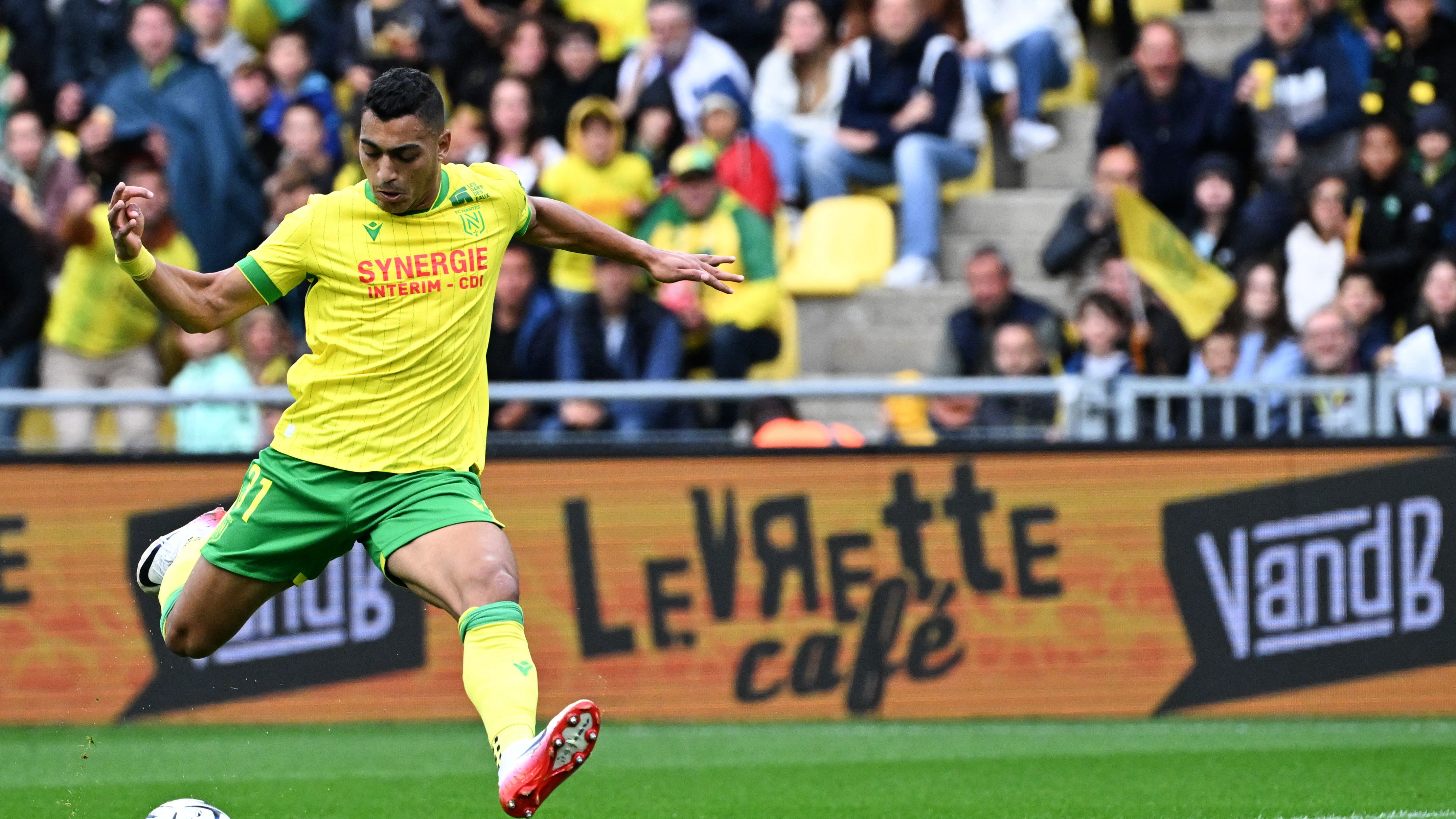 Mostafa Mohamed nets for Nantes against Nice in Ligue 1